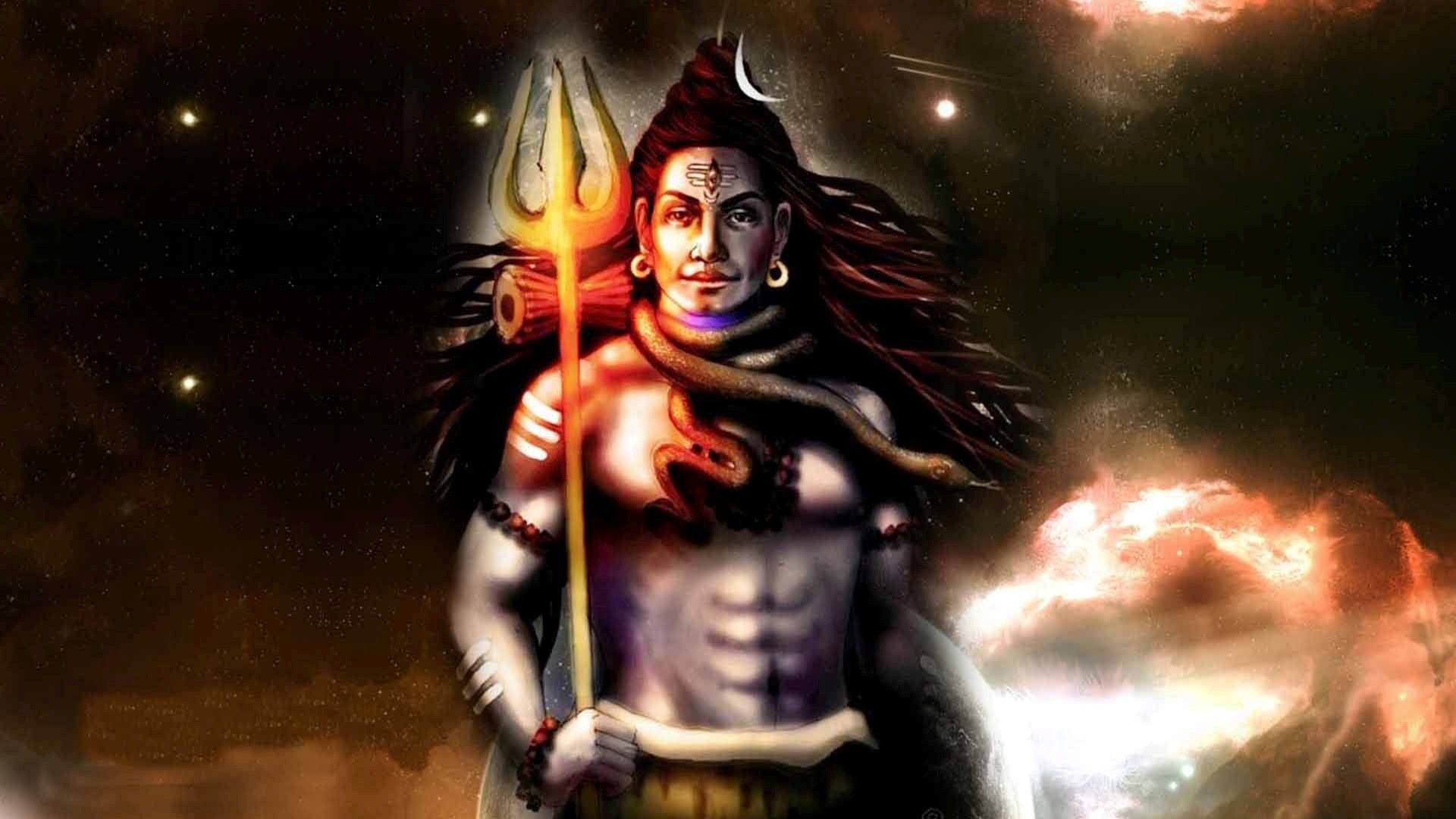 Lord Shiva Smoking Chillum Wallpapers