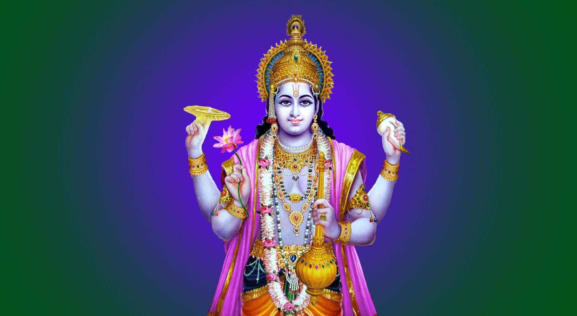 Lord Vishnu 3D Images Wallpapers