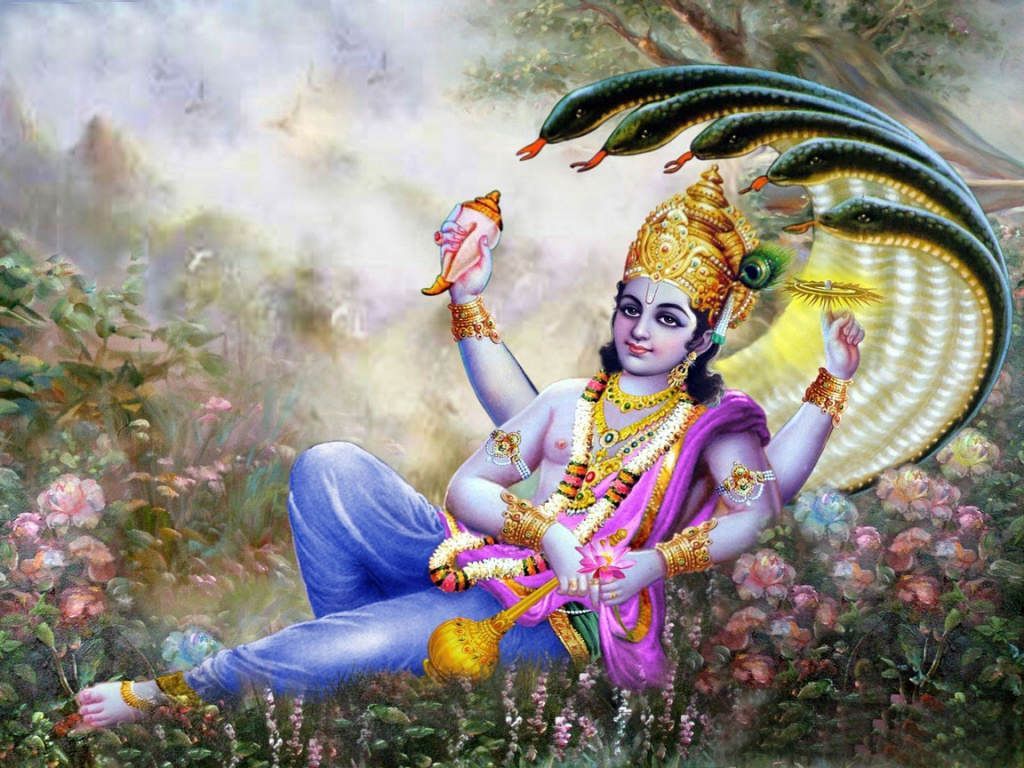 Lord Vishnu 3D Images Wallpapers