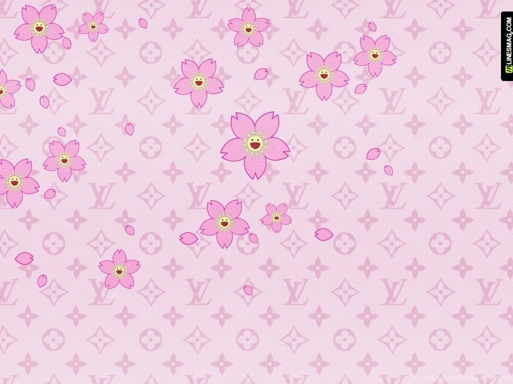 Louis Vuitton Rose Gold Wallpapers