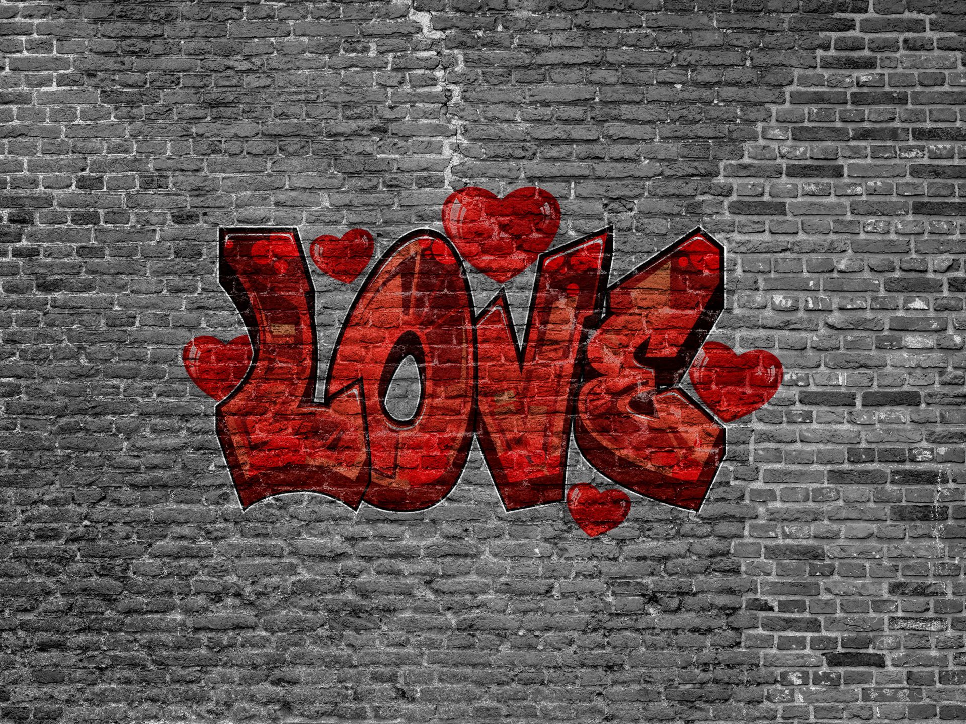 Love Graffiti Wallpapers