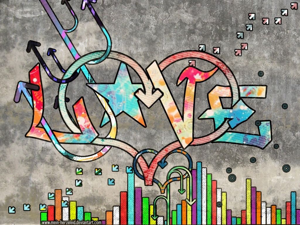 Love Graffiti Wallpapers