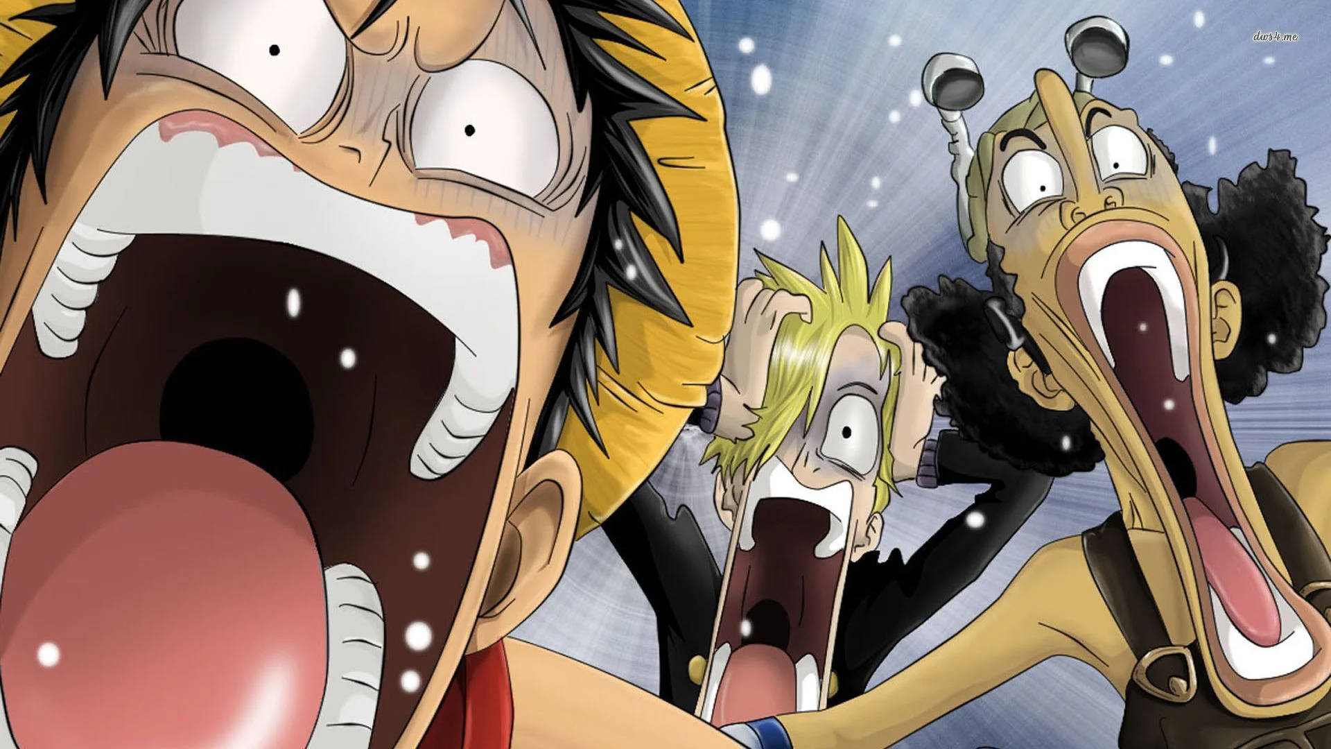 Luffy Funny Face Wallpapers