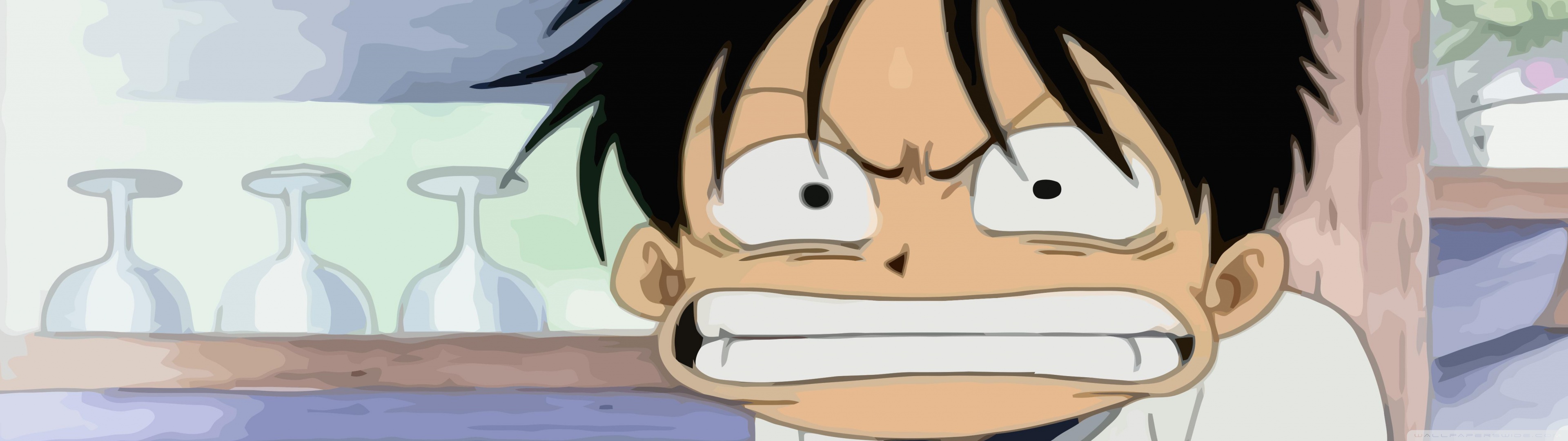 Luffy Funny Face Wallpapers