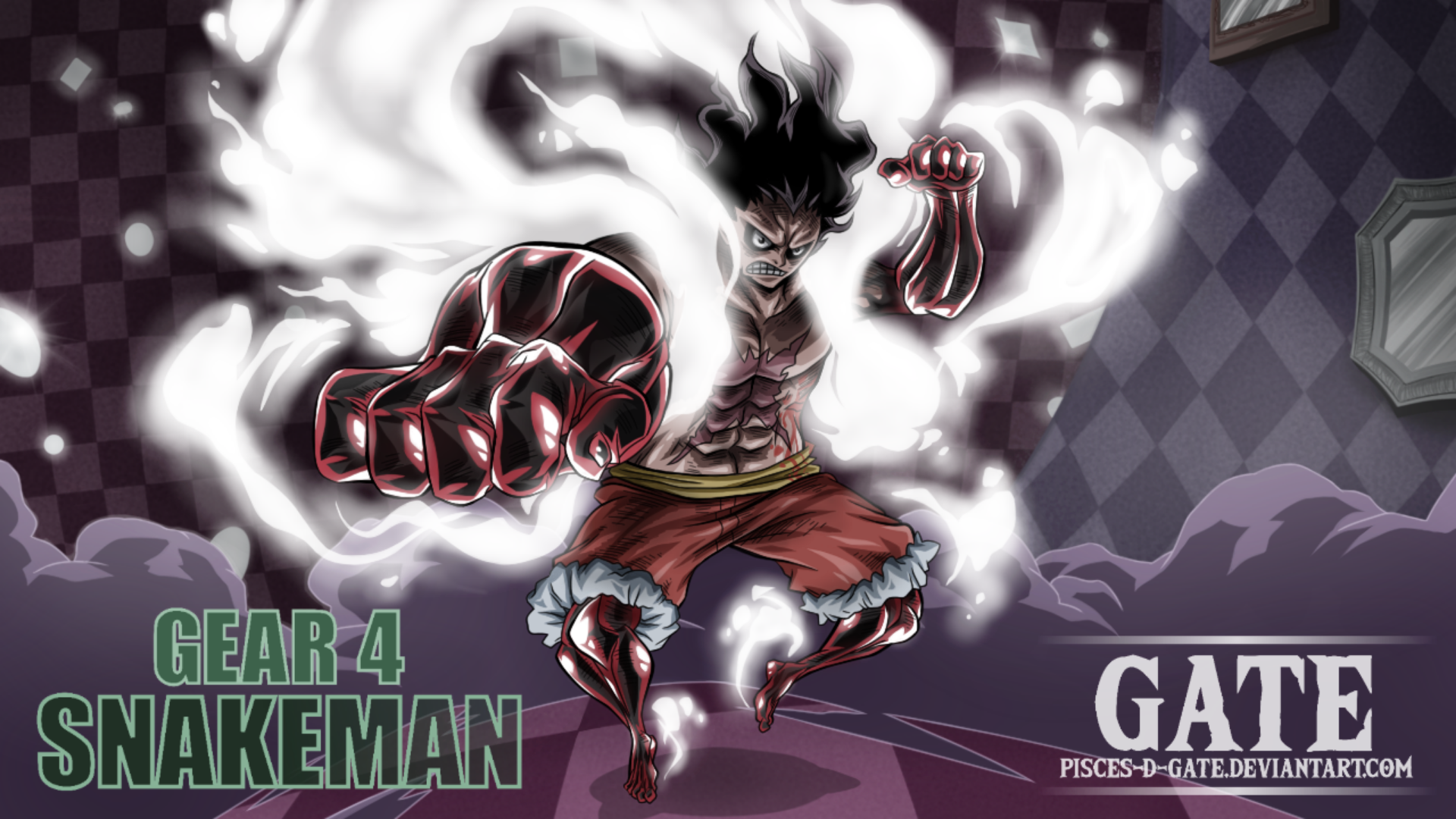 Luffy Gear 4 Wallpapers