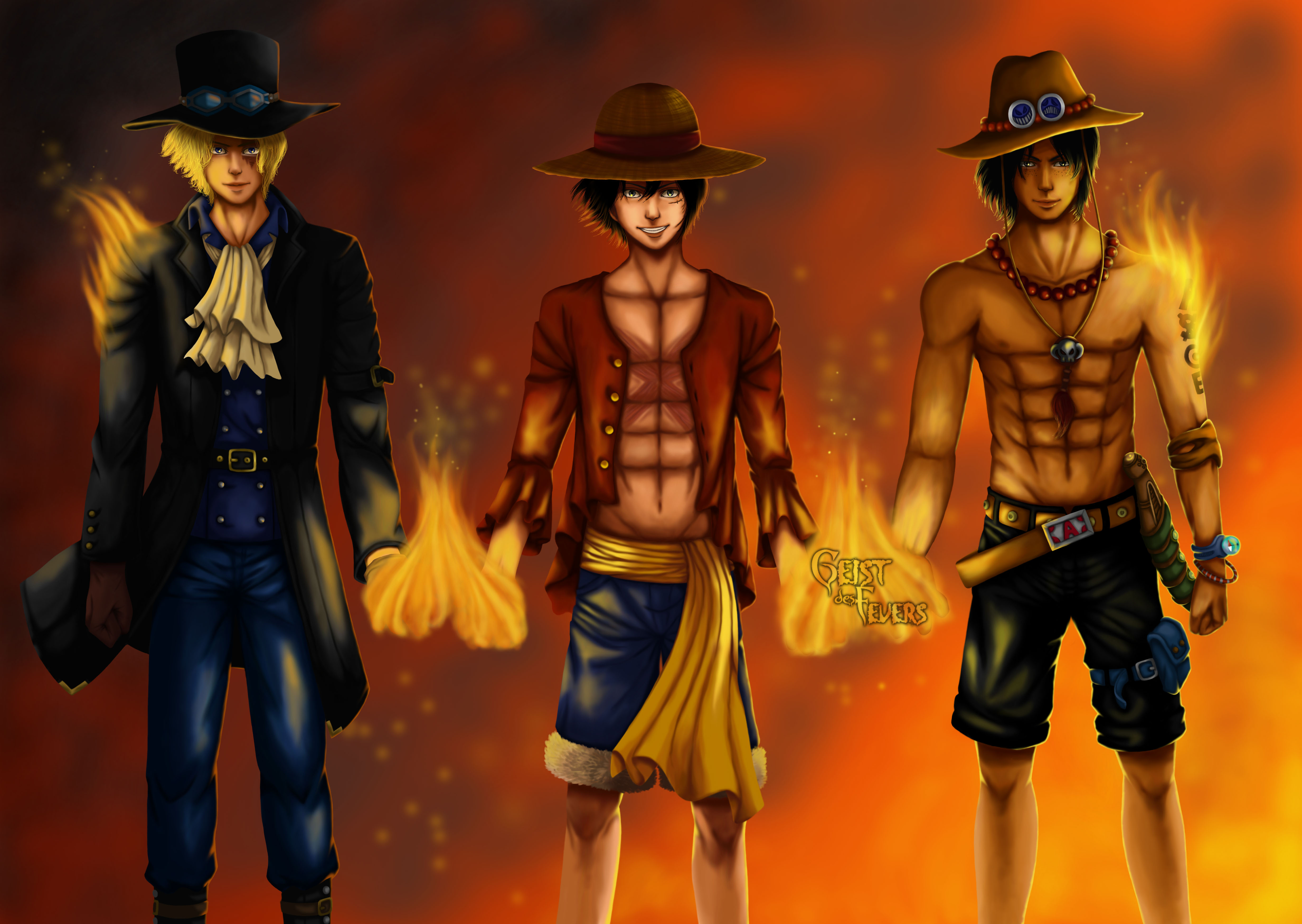 Luffy Sabo And Ace Wallpapers