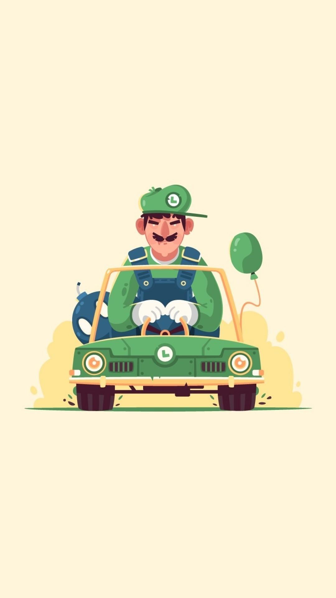 Luigi Iphone Wallpapers