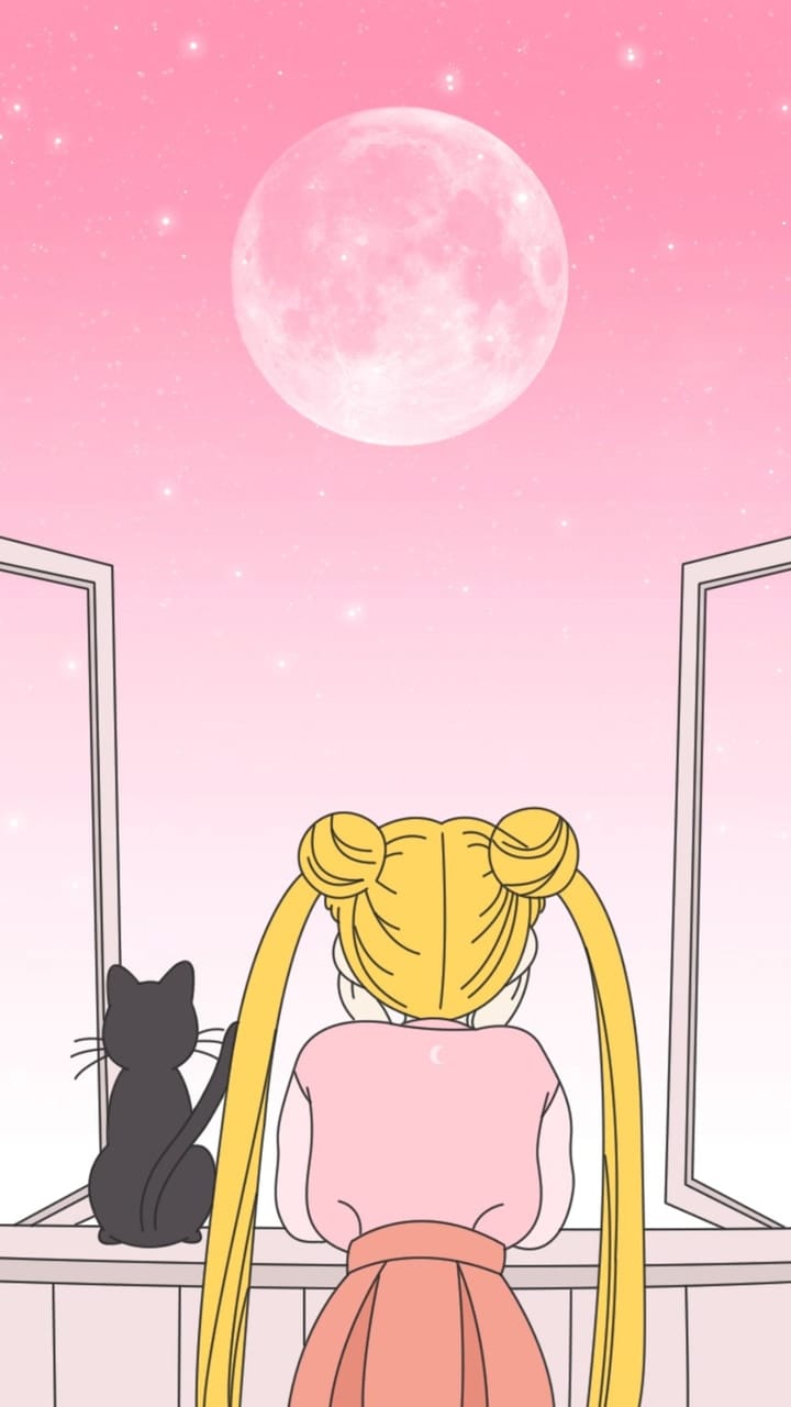 Luna Sailor Moon Aesthetic Wallpapers