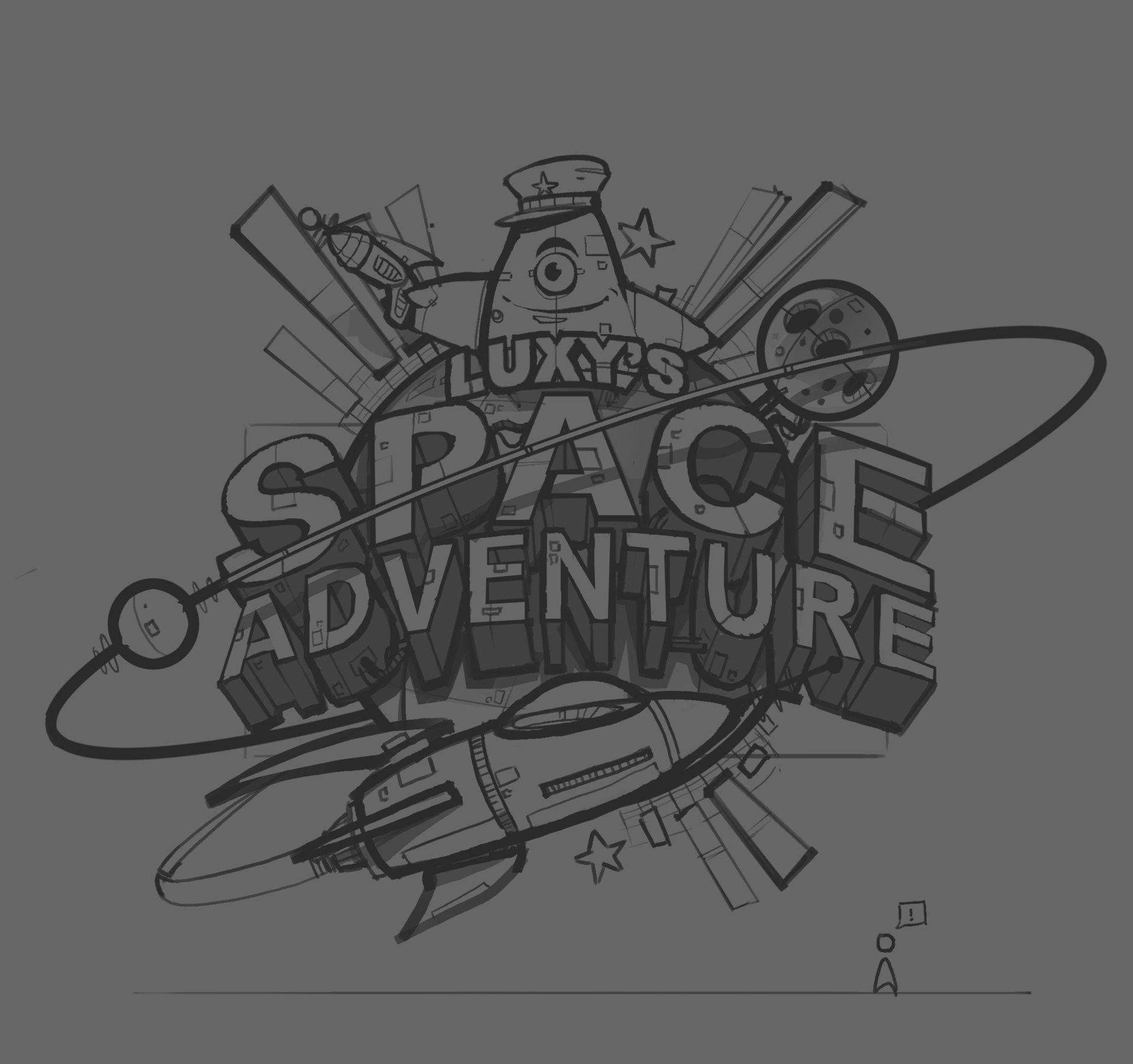 Luxy'S Space Adventure Wallpapers