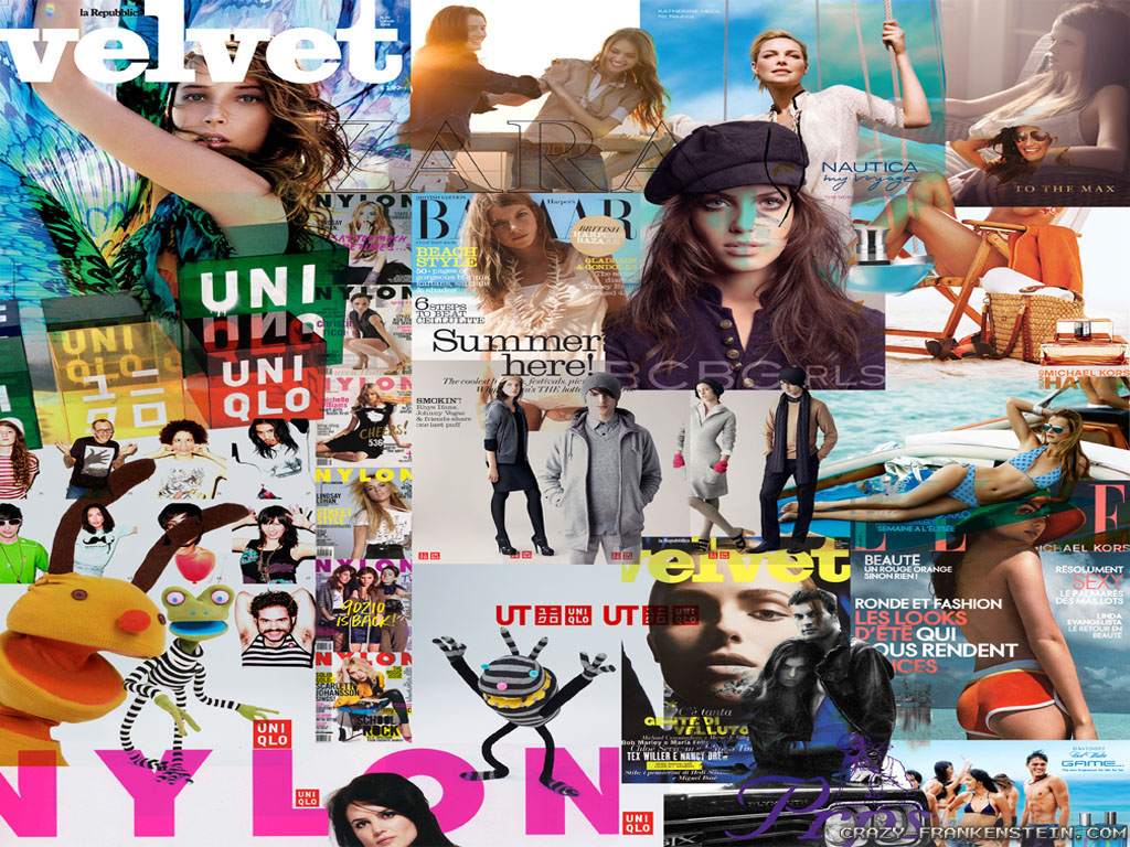 Magazine Collage Wallpapers