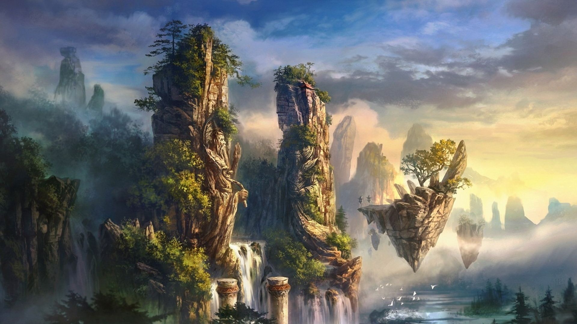 Magic Fantasy Landscapes Wallpapers