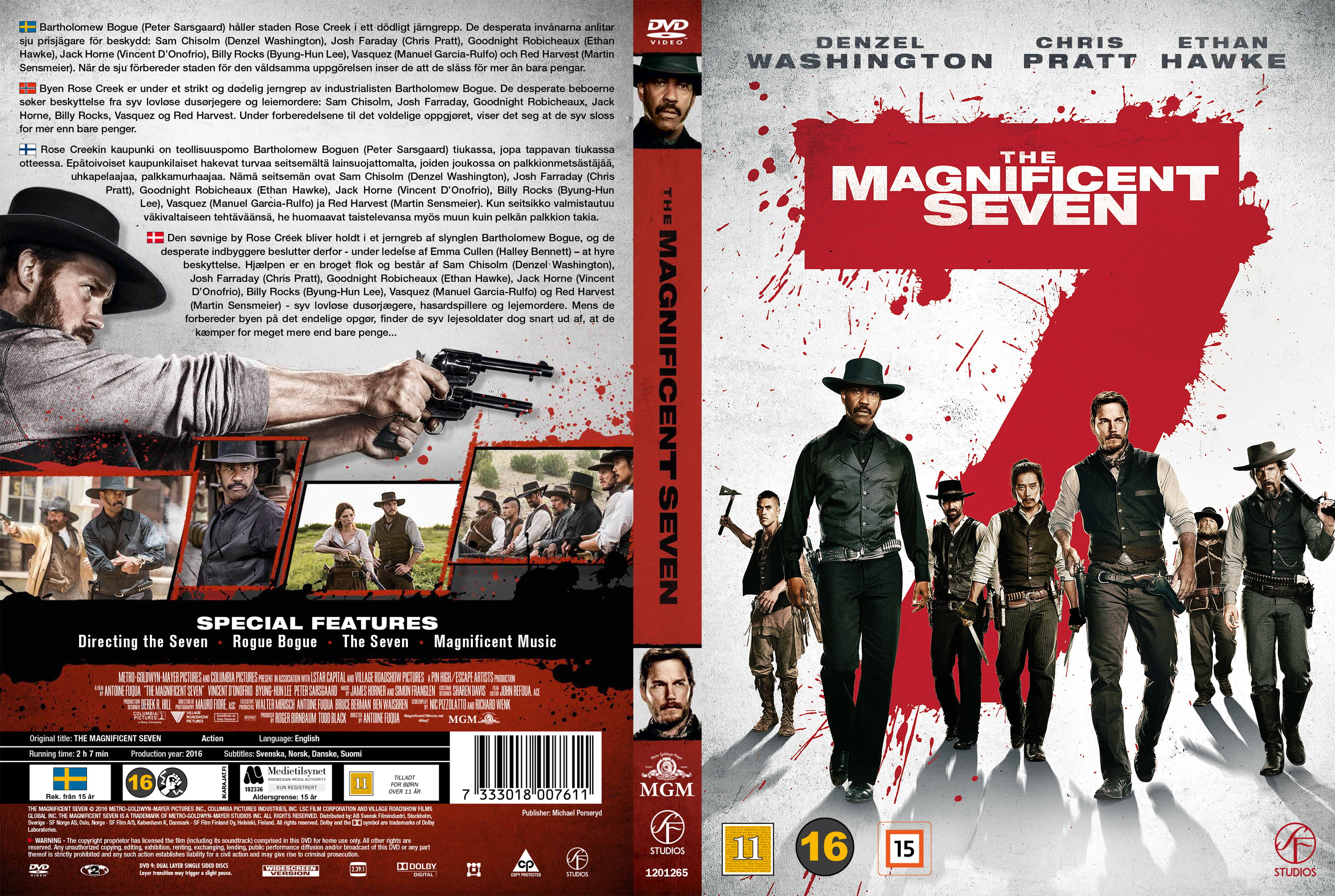 Magnificent Seven Dvd Cover Wallpapers