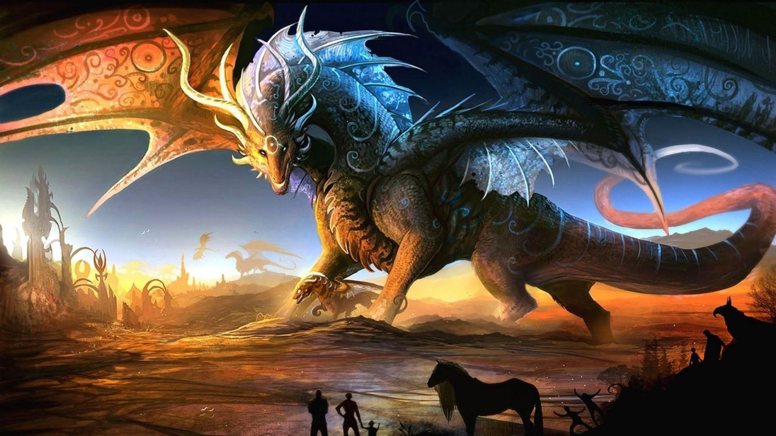 Majestic Dragon Wallpapers