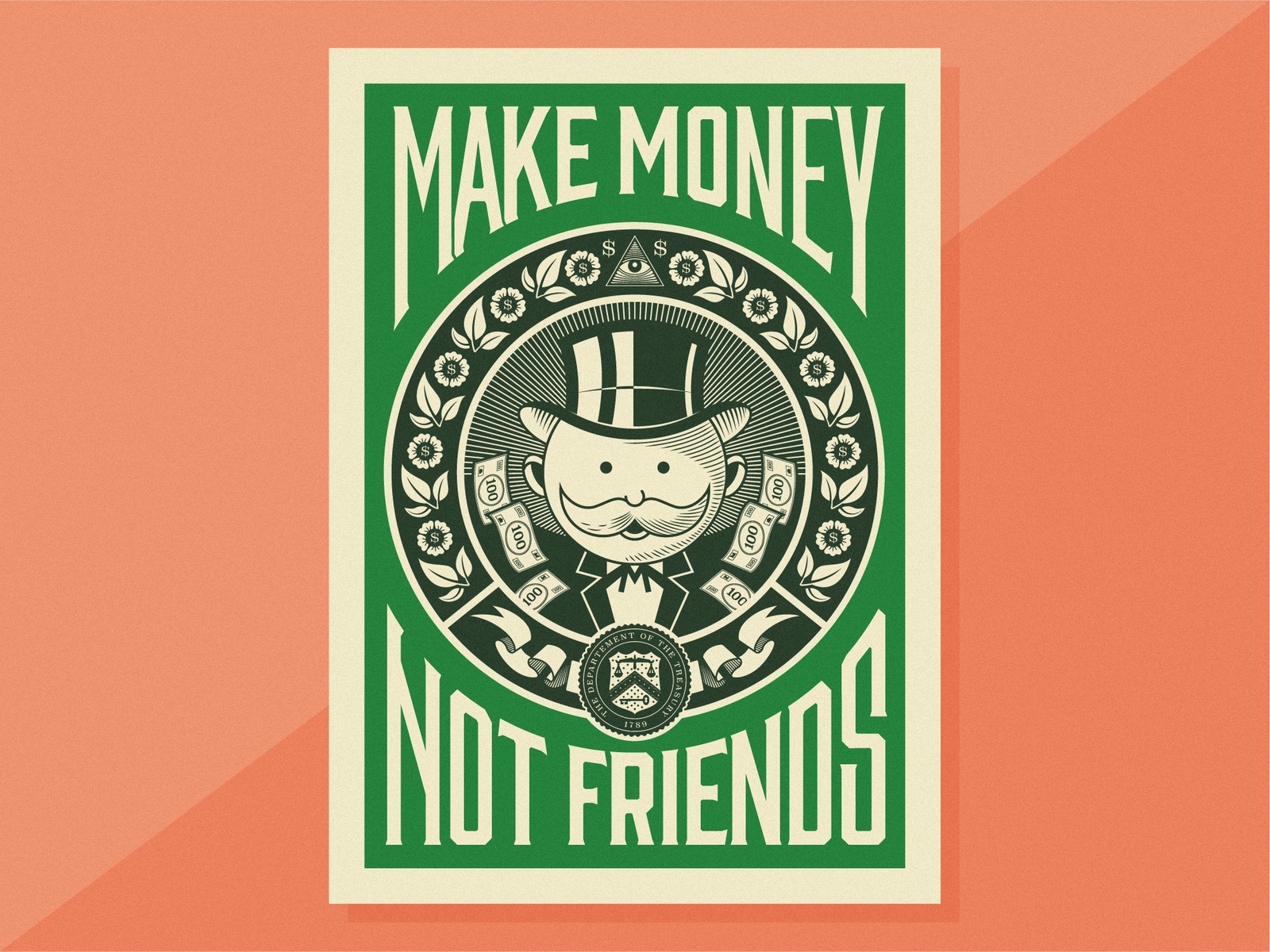 Make Money Not Friends Wallpapers