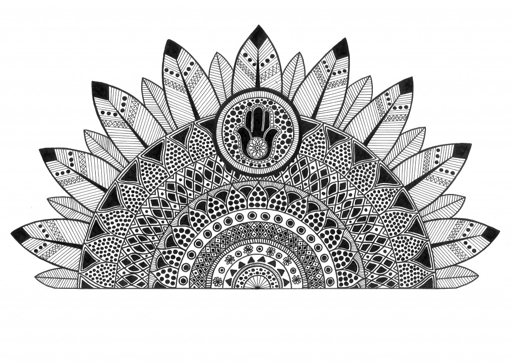 Mandala Black And White Wallpapers