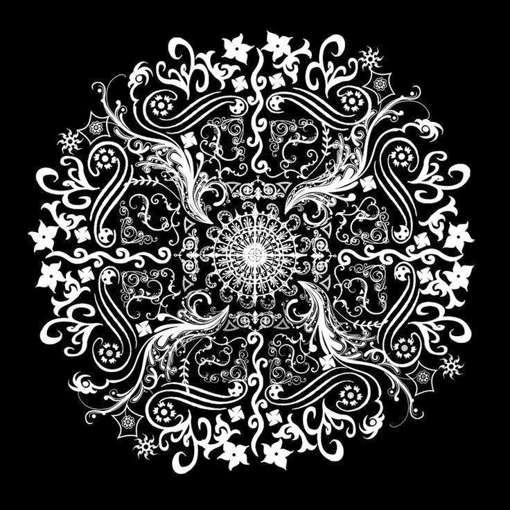 Mandala Black And White Wallpapers