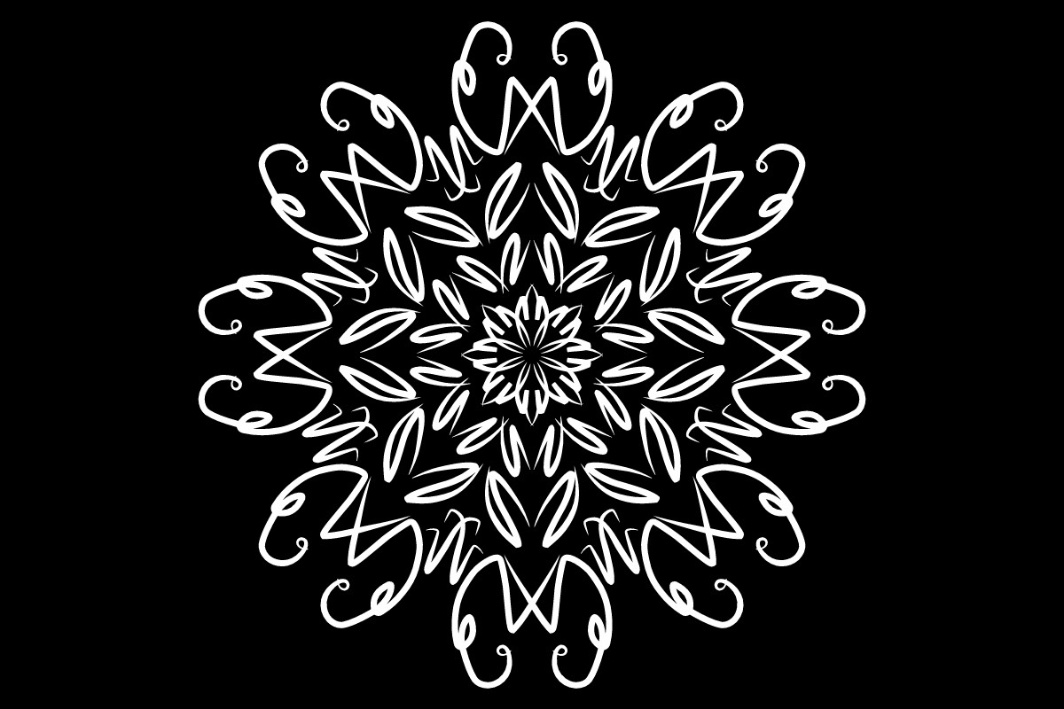 Mandala Black And White Wallpapers