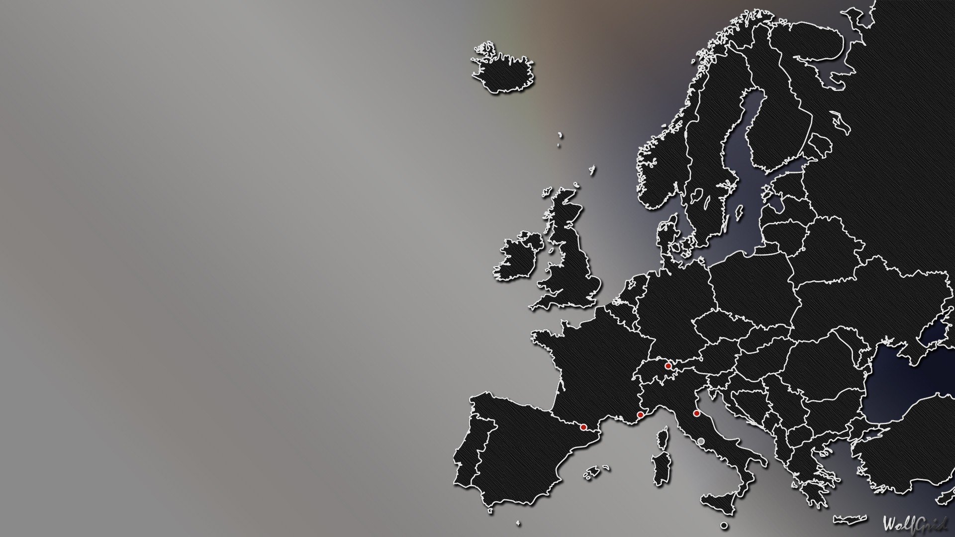 Map Of Europe Wallpapers
