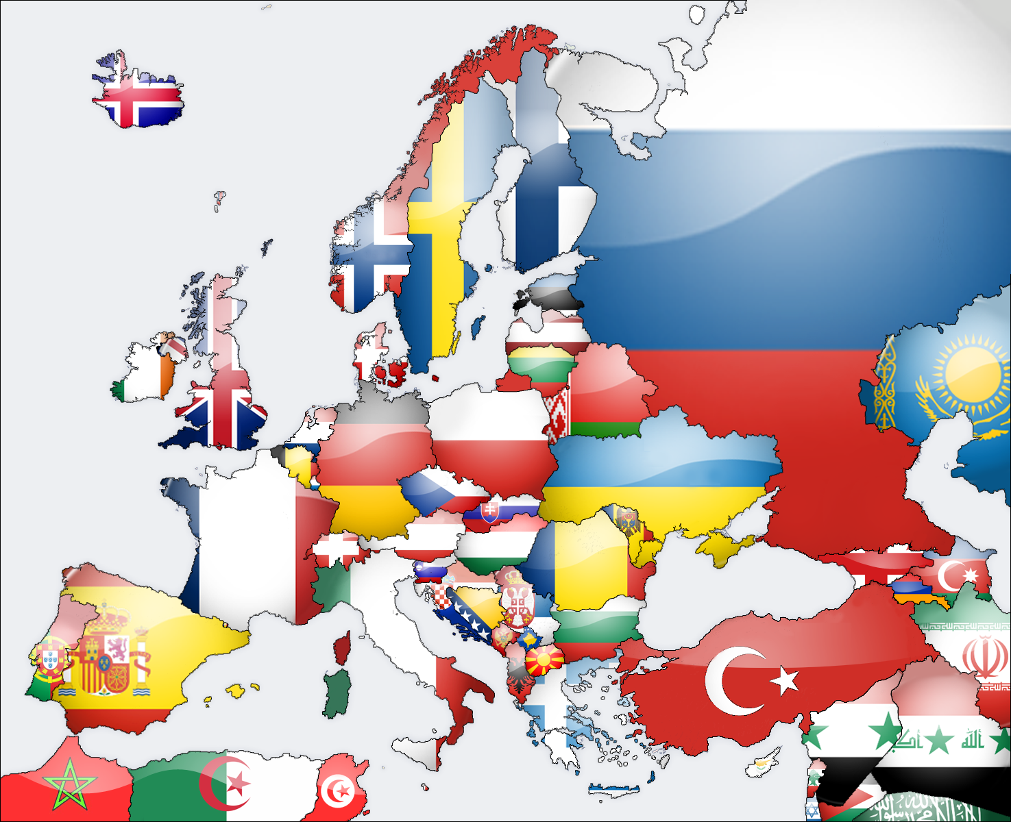 Map Of Europe Wallpapers