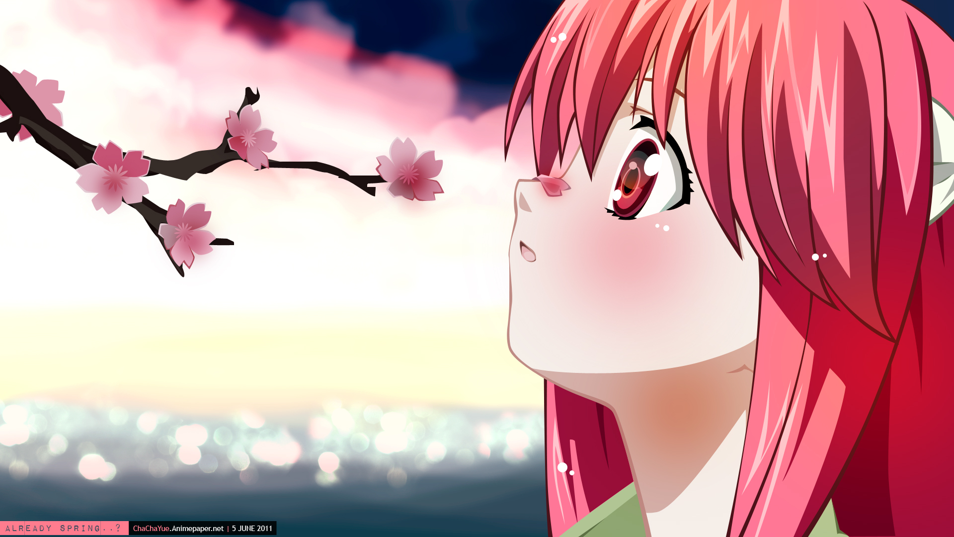 Mariko Elfen Lied Wallpapers