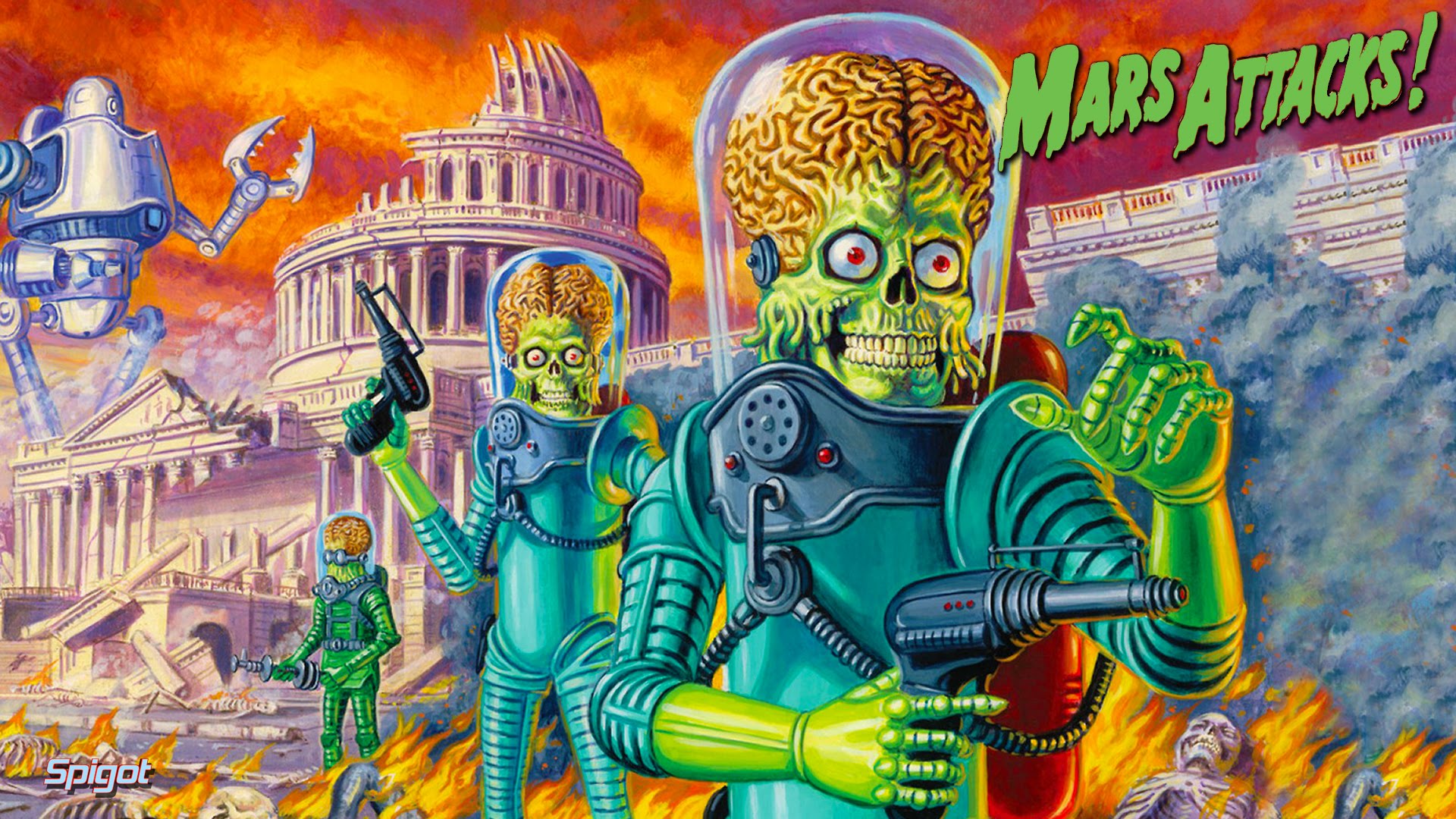 Mars Attacks Wallpapers