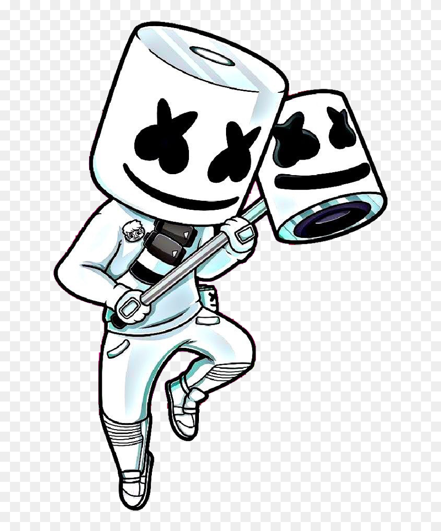 Marshmello Fortnite Clipart Wallpapers