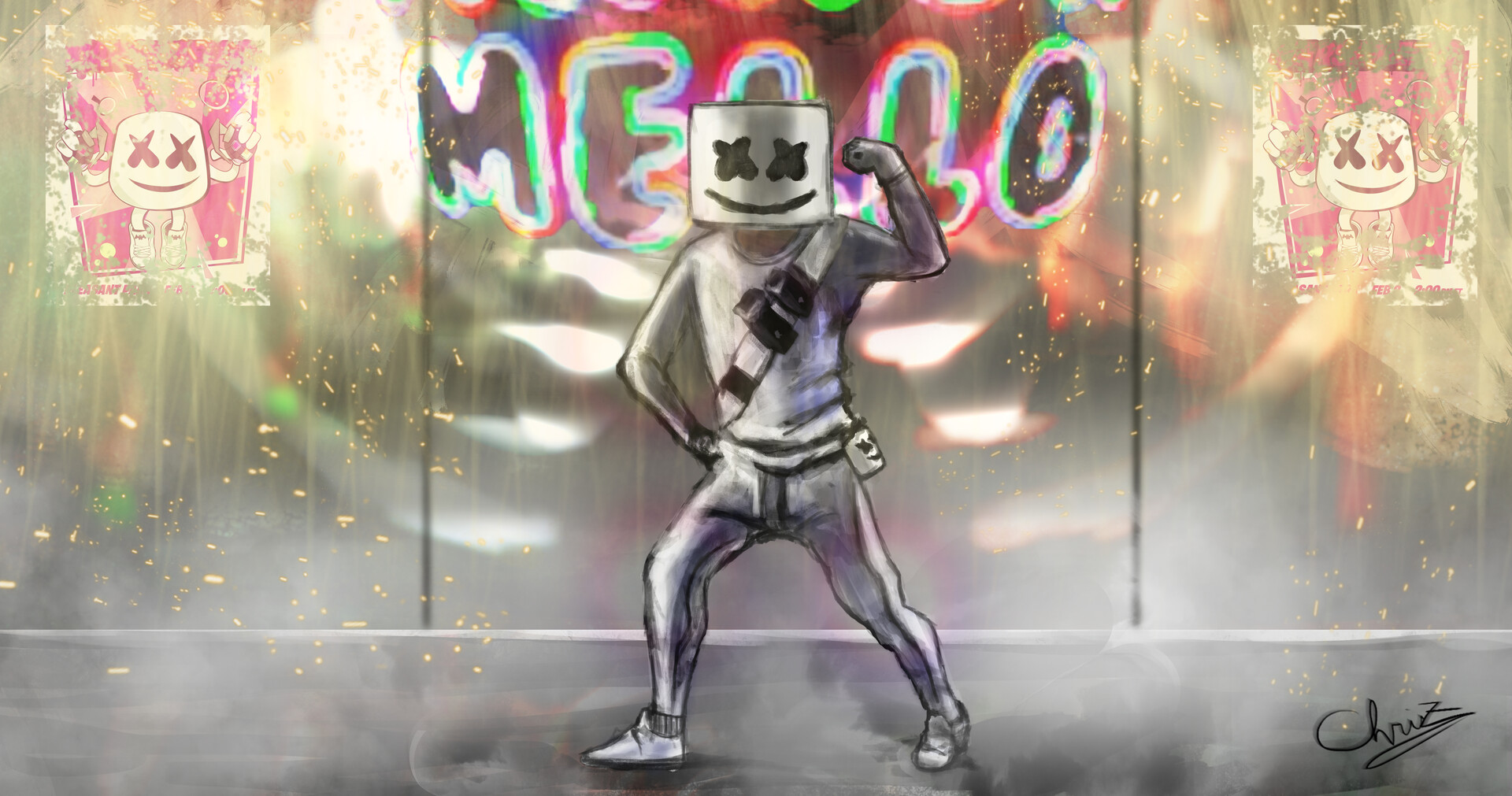 Marshmello Fortnite Clipart Wallpapers