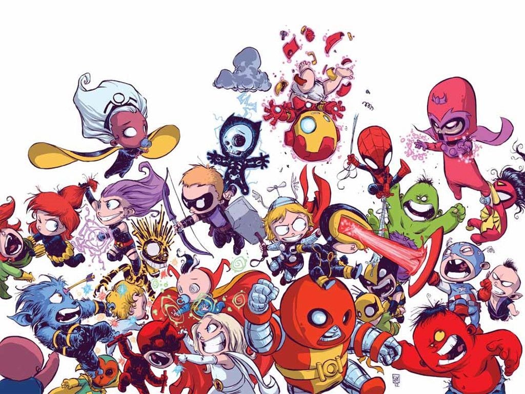 Marvel Chibi Wallpapers