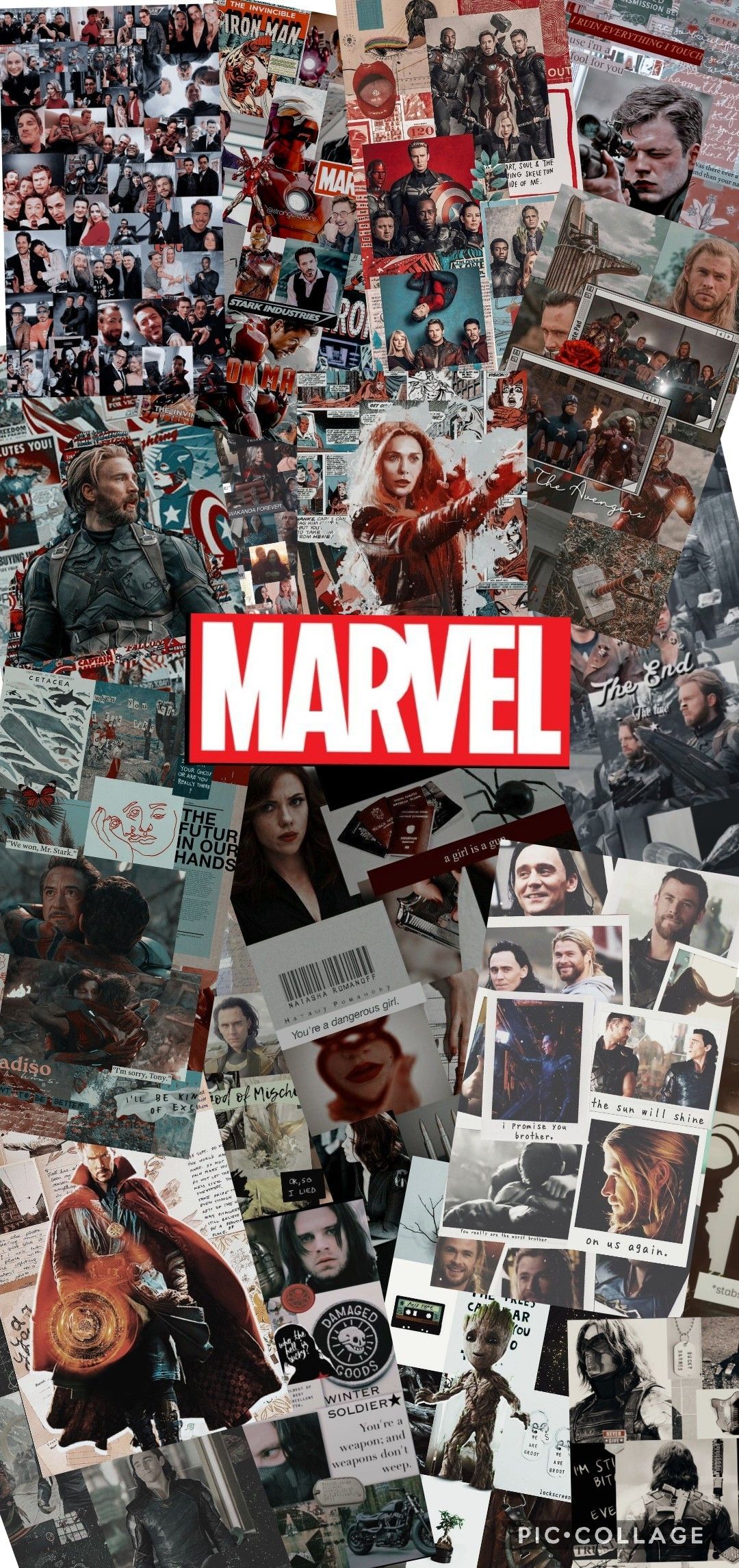 Marvel Collage Wallpapers