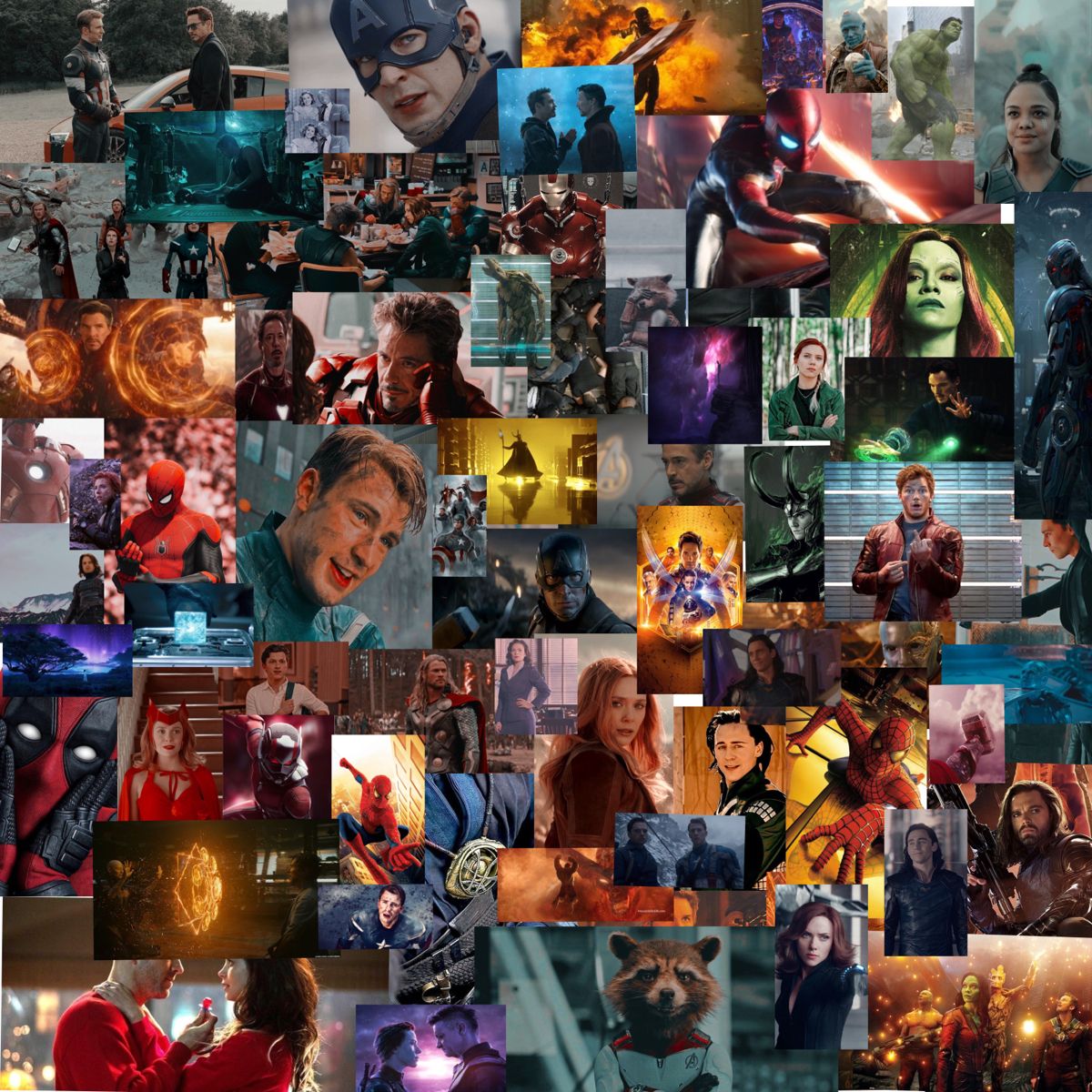 Marvel Collage Wallpapers