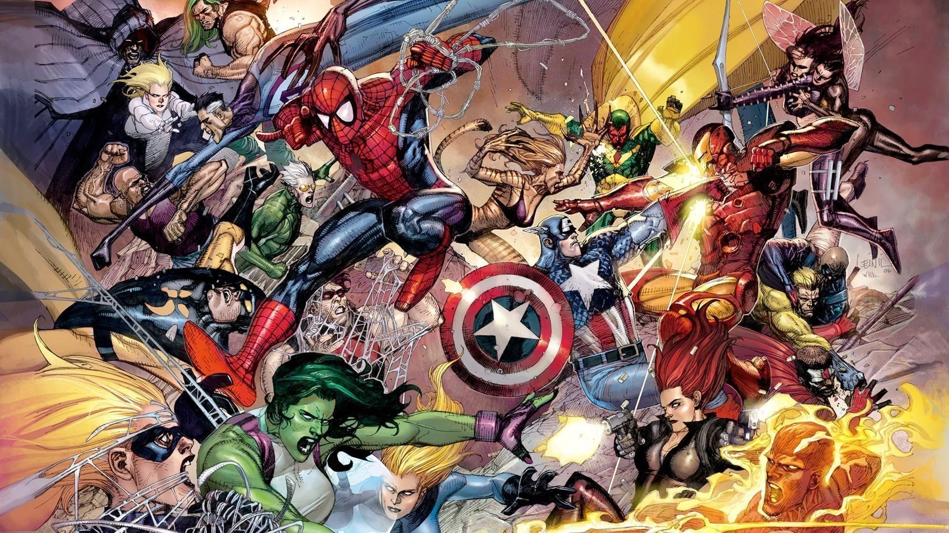 Marvel Comic Book Wallpapers