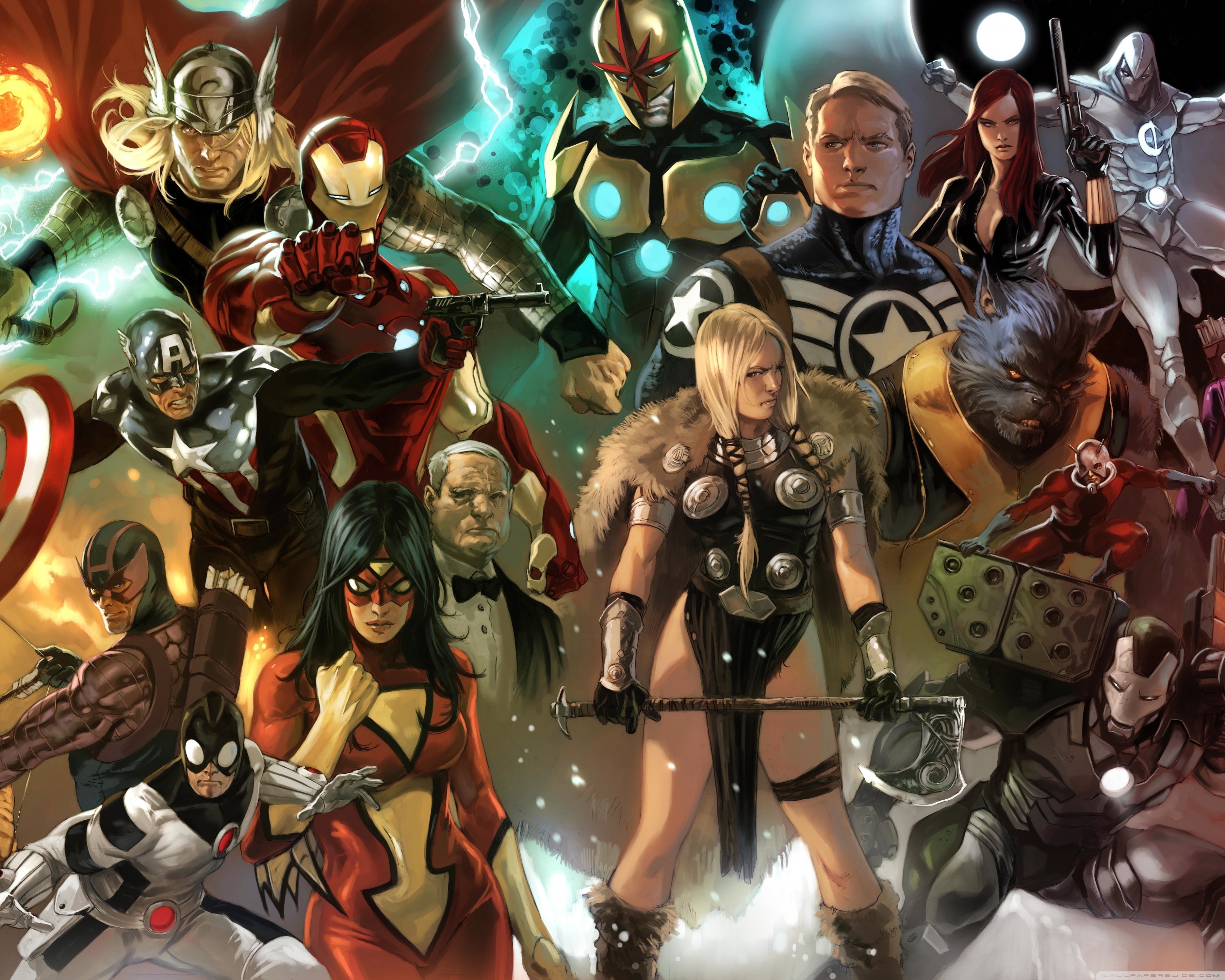 Marvel Heroes Images Wallpapers