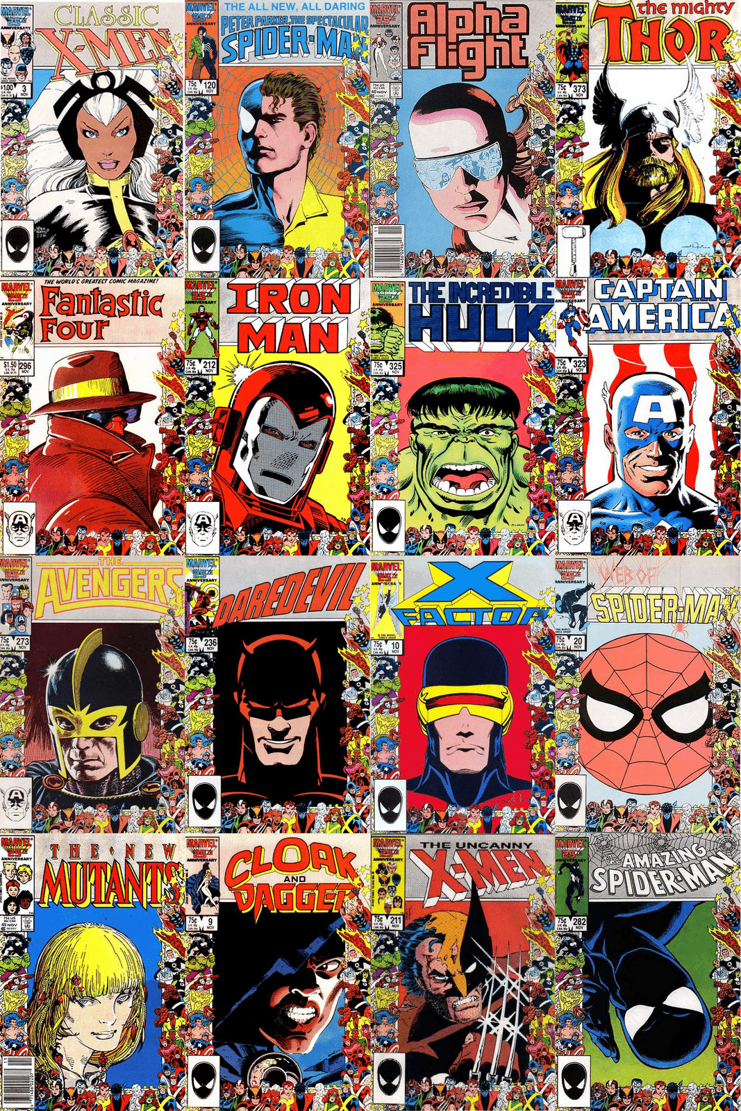 Marvel Vintage Wallpapers