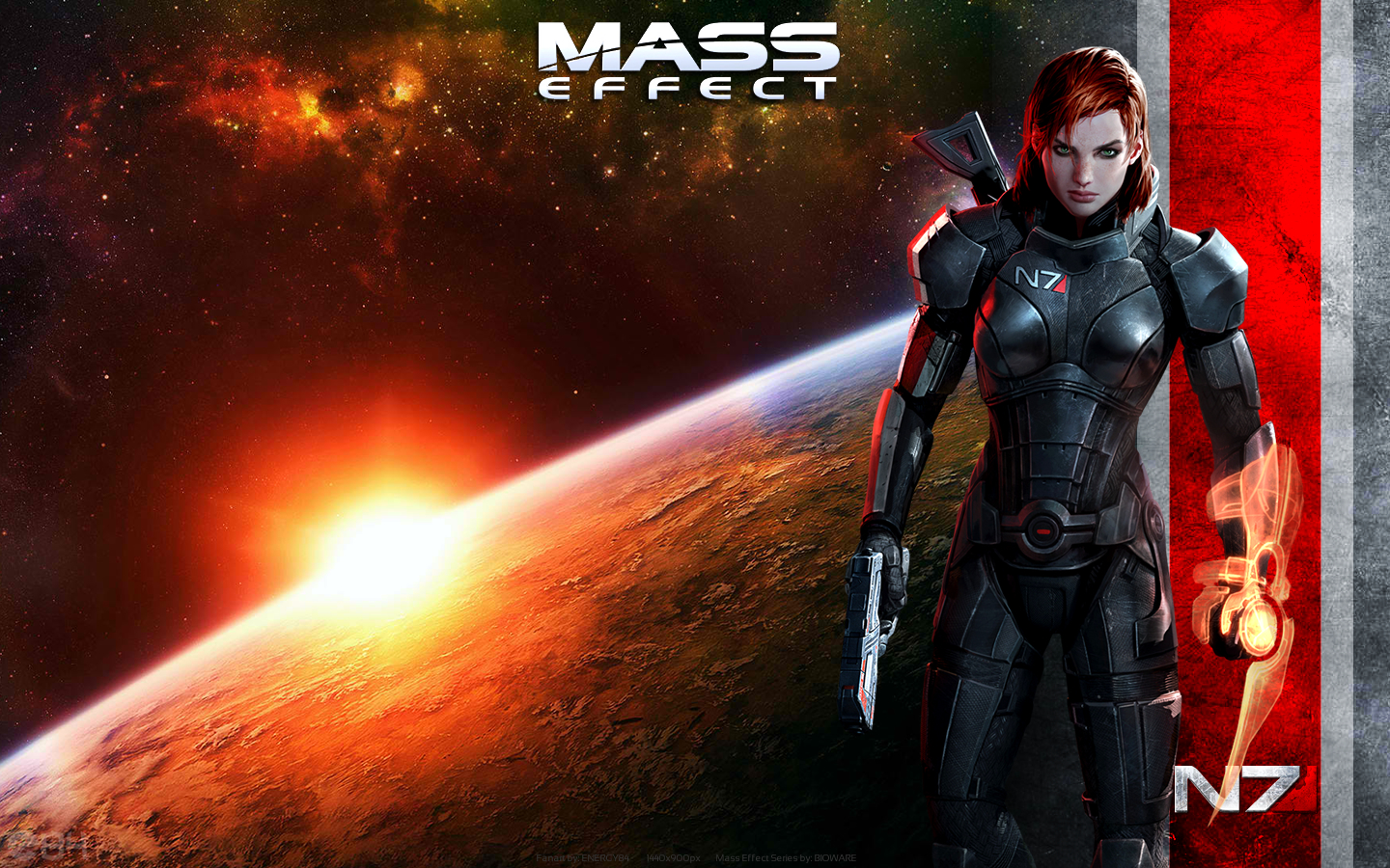 Mass Effect Shepard Wallpapers