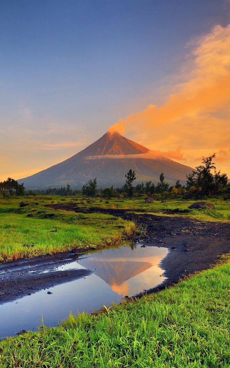 Mayon Volcano Picture Wallpapers