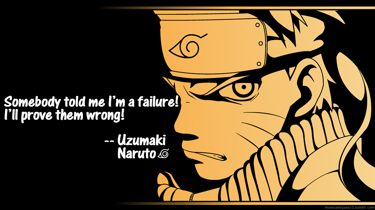 Meaningful Naruto Quotes Wallpapers