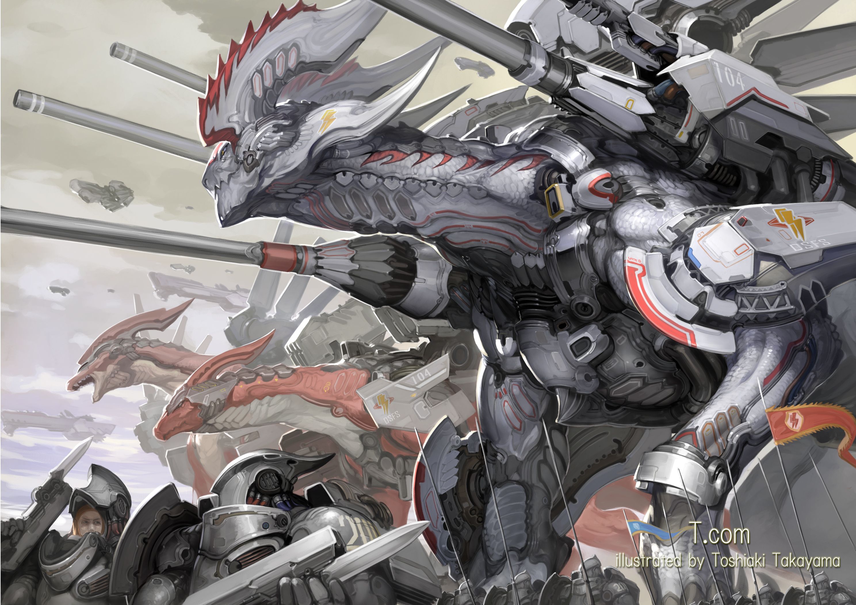 Mecha Dragon Wallpapers