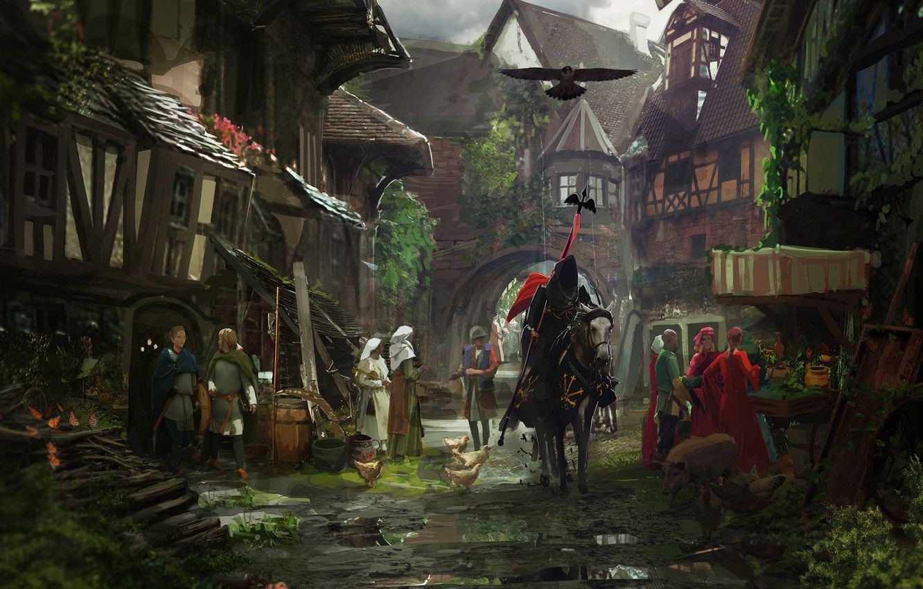 Medieval Town Wallpapers
