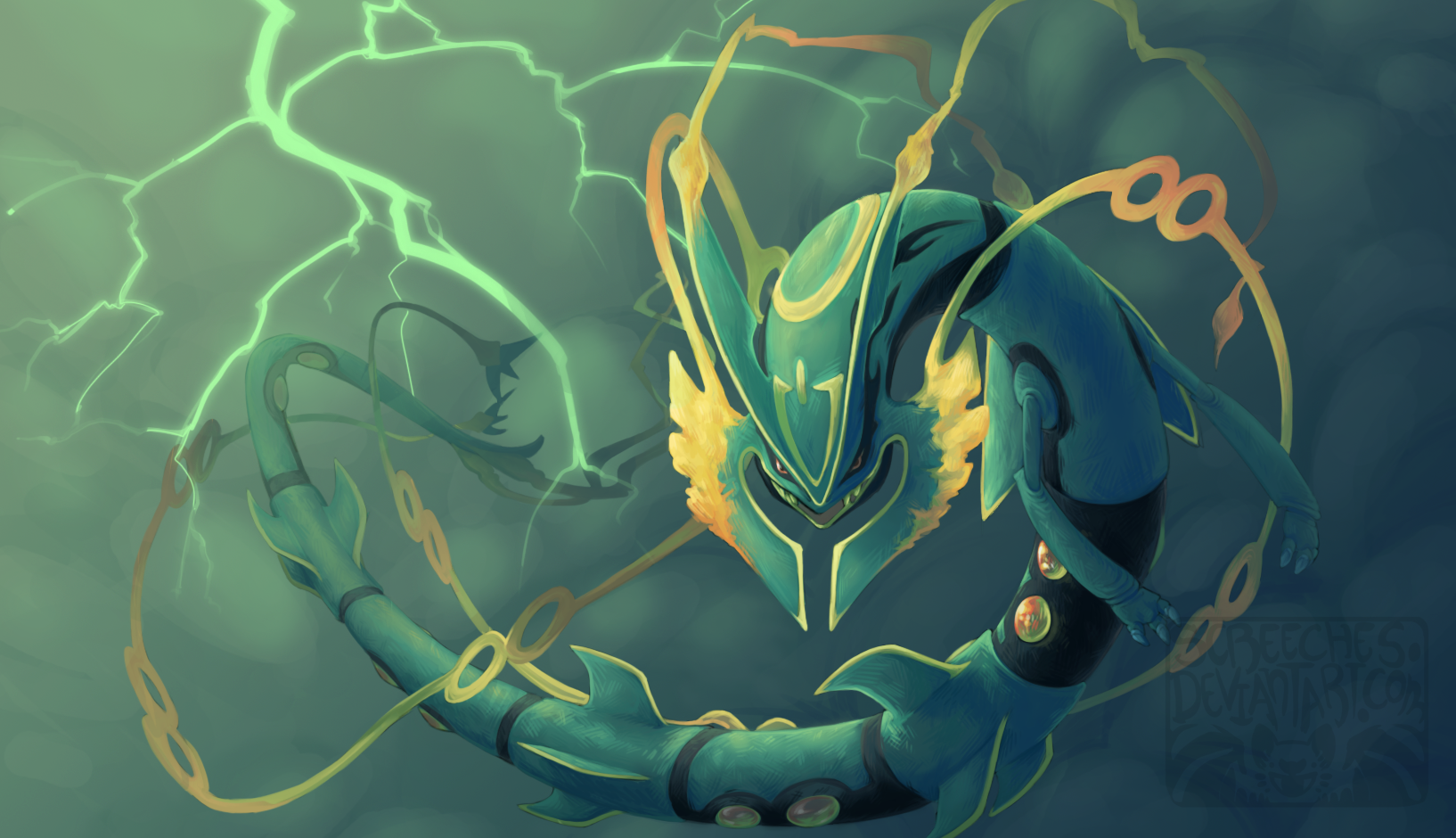 Mega Rayquaza Wallpapers