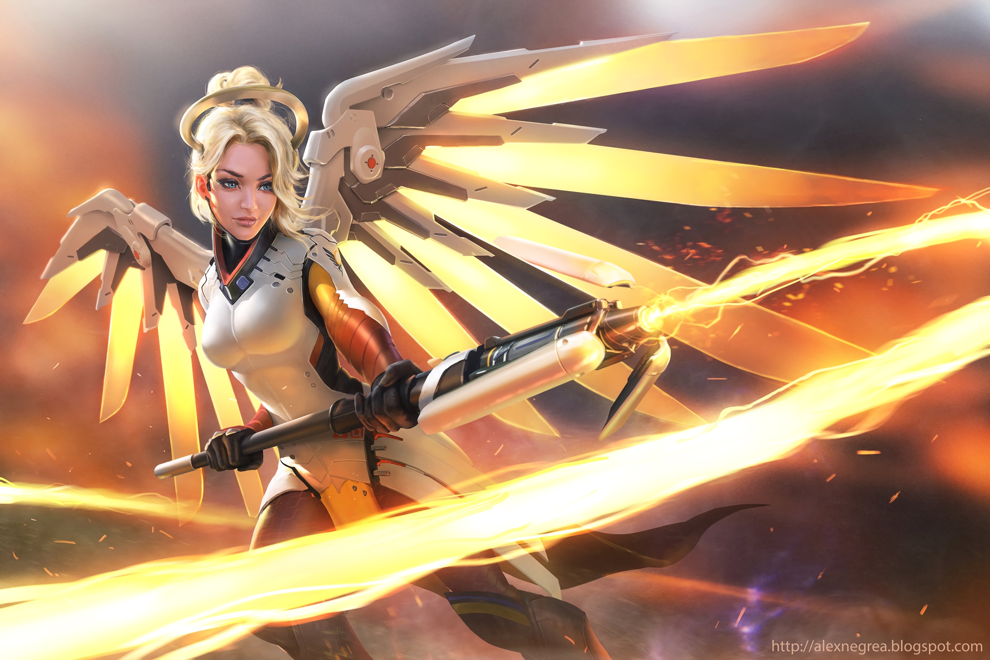 Mercy Overwatch Phone Wallpapers