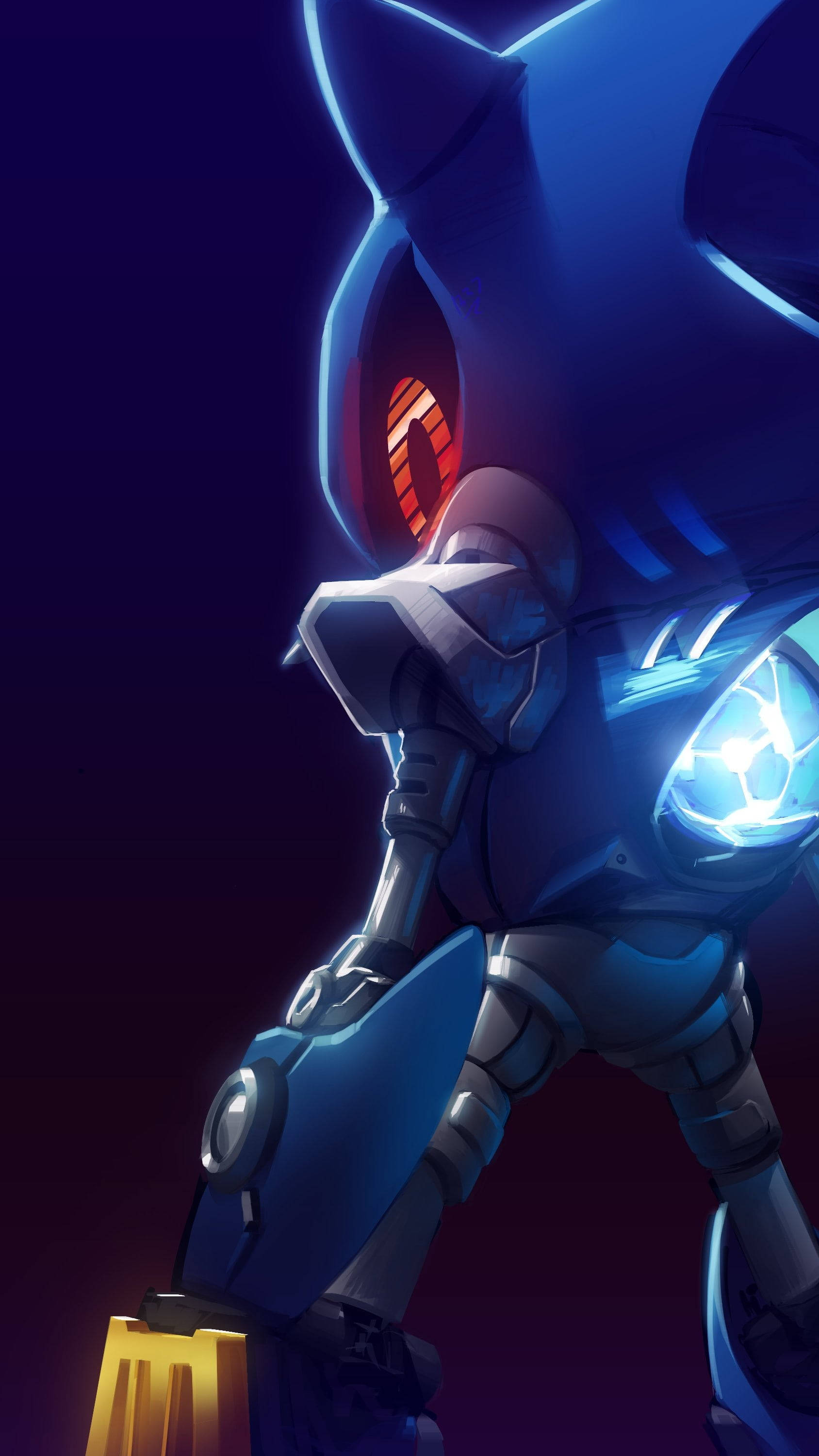 Metal Sonic Art Wallpapers