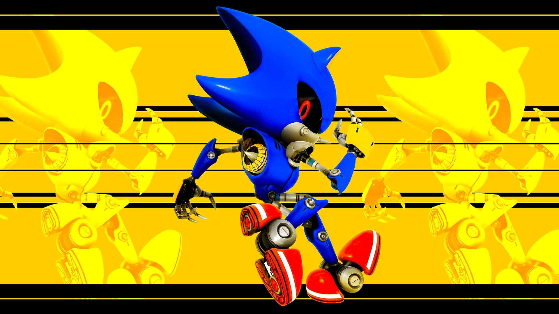 Metal Sonic Art Wallpapers