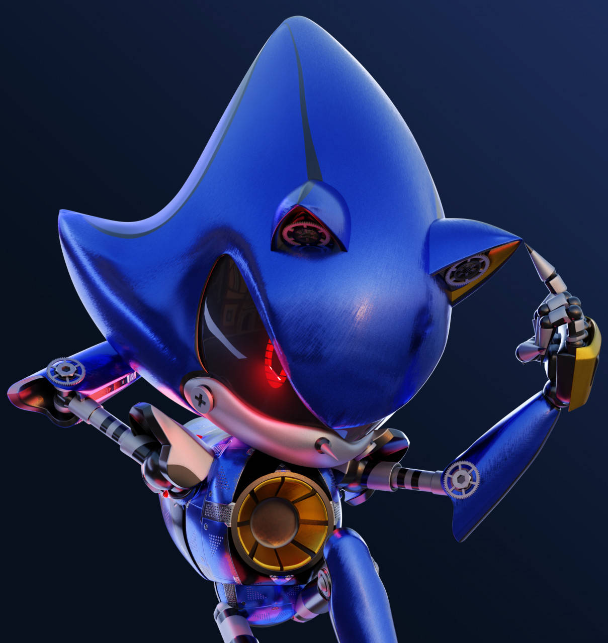 Metal Sonic Art Wallpapers