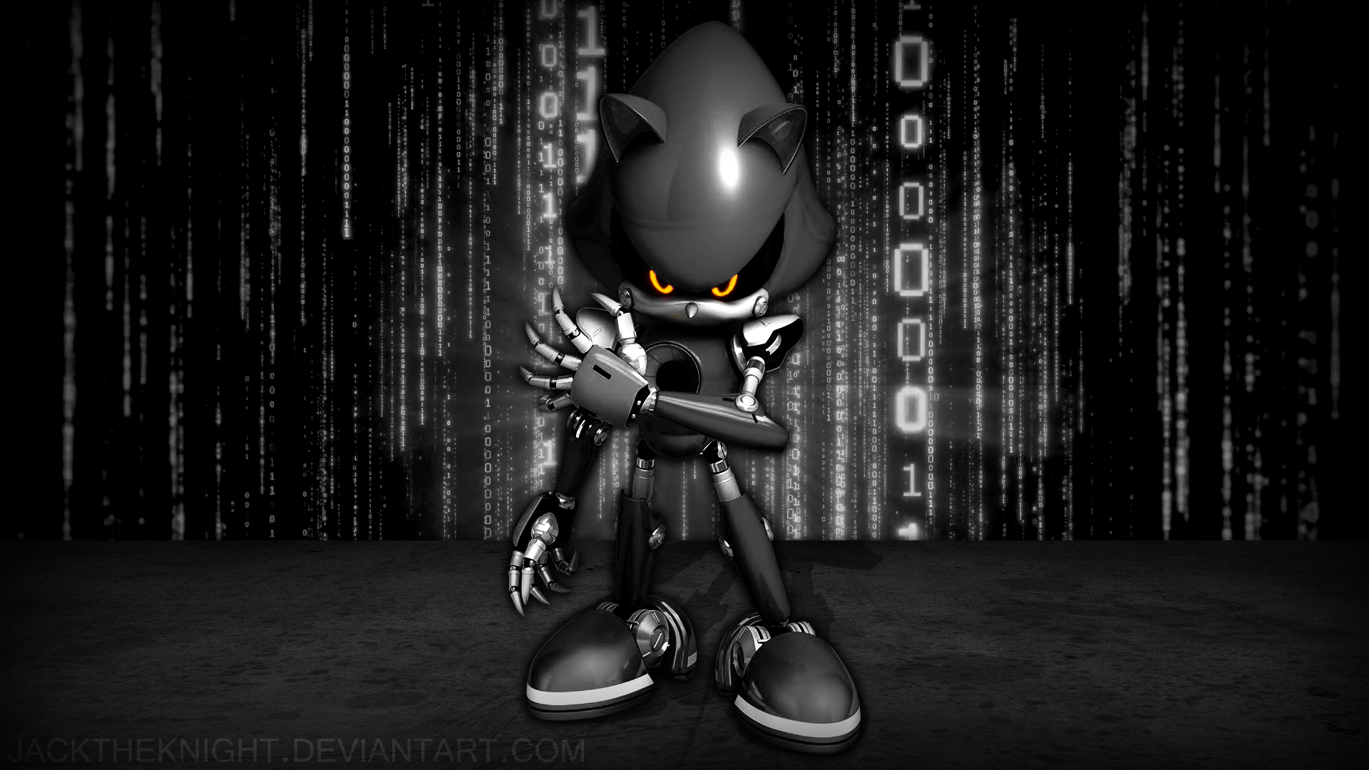 Metal Sonic Art Wallpapers