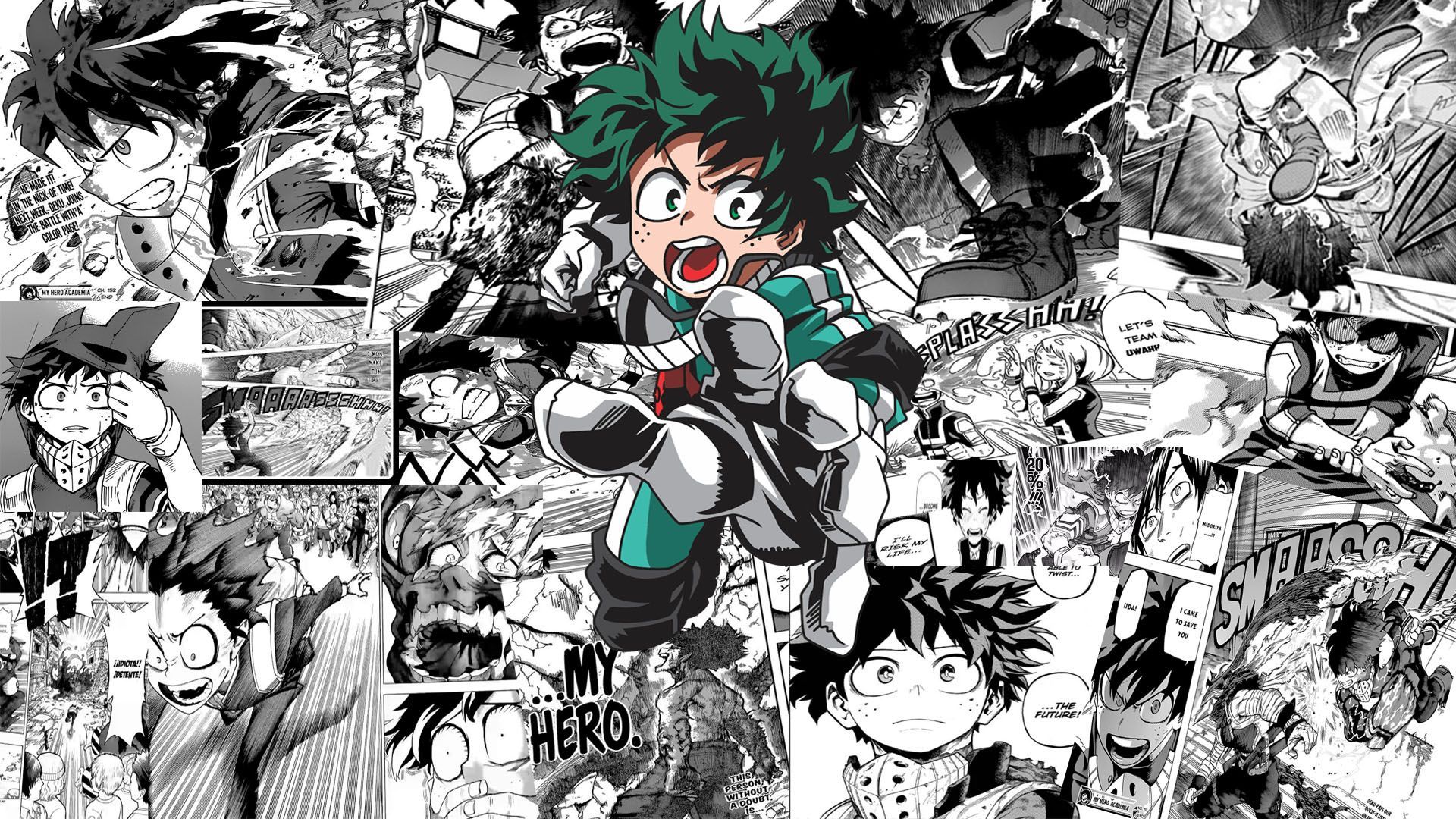 Mha Manga Art Wallpapers