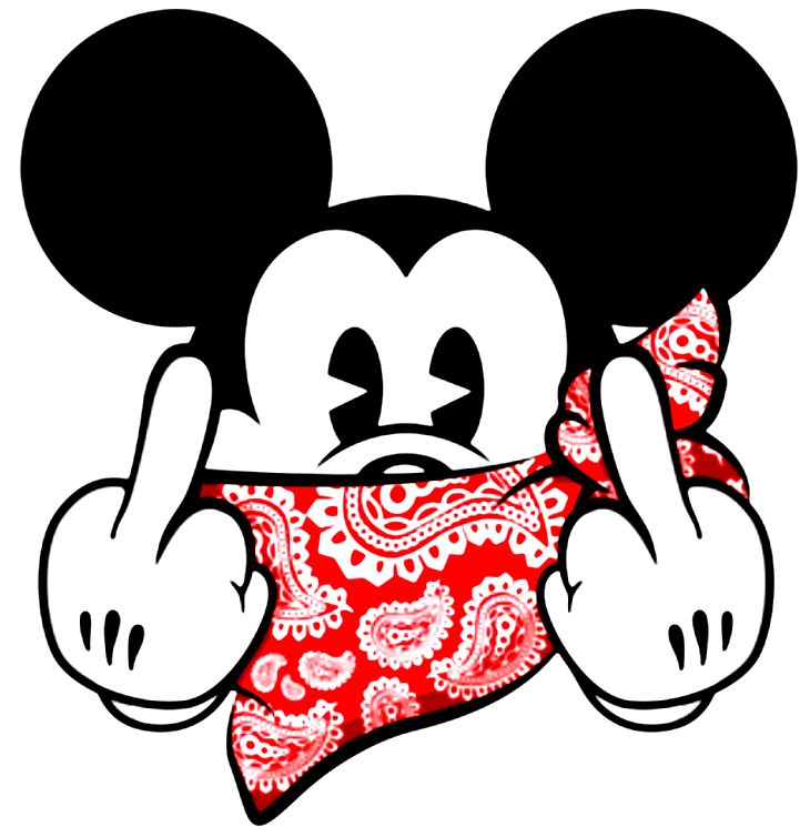 Mickey Mouse Flipping Off Wallpapers