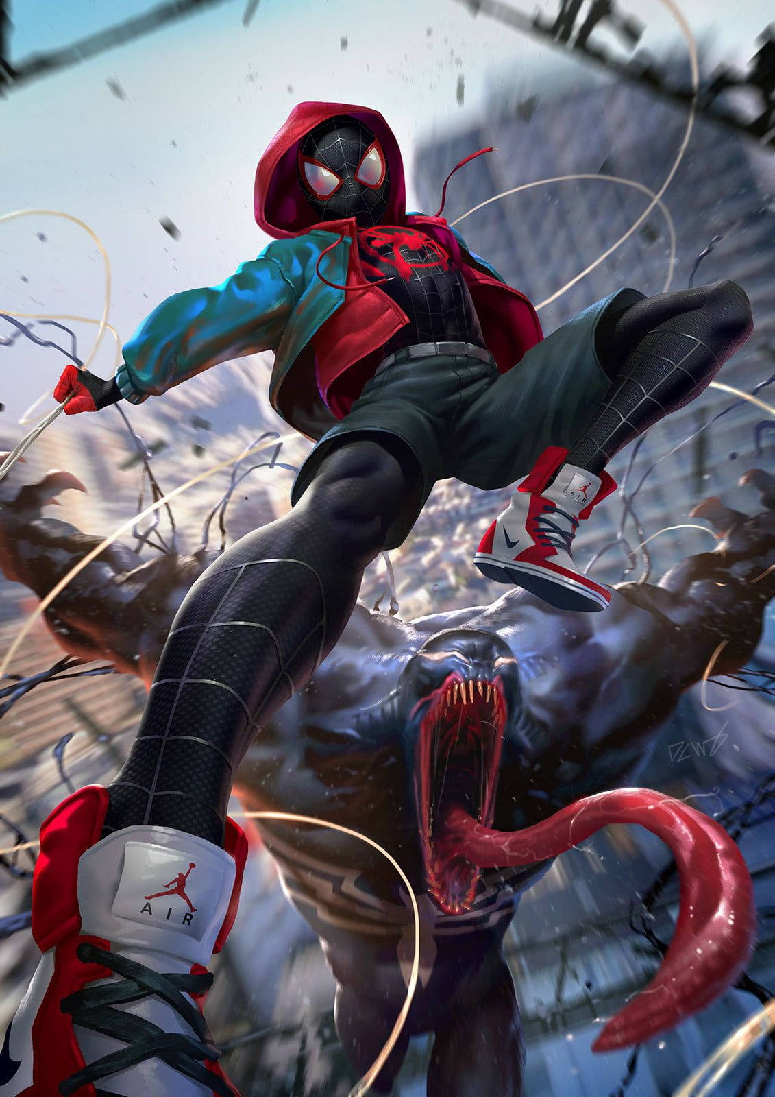 Miles Morales And Peter Parker Wallpapers