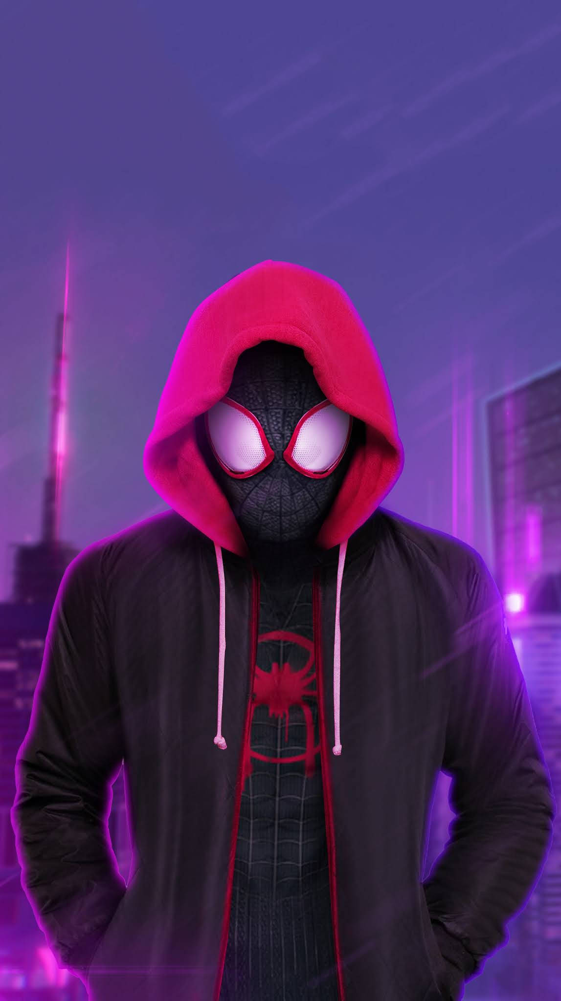 Miles Morales Hoodie Wallpapers