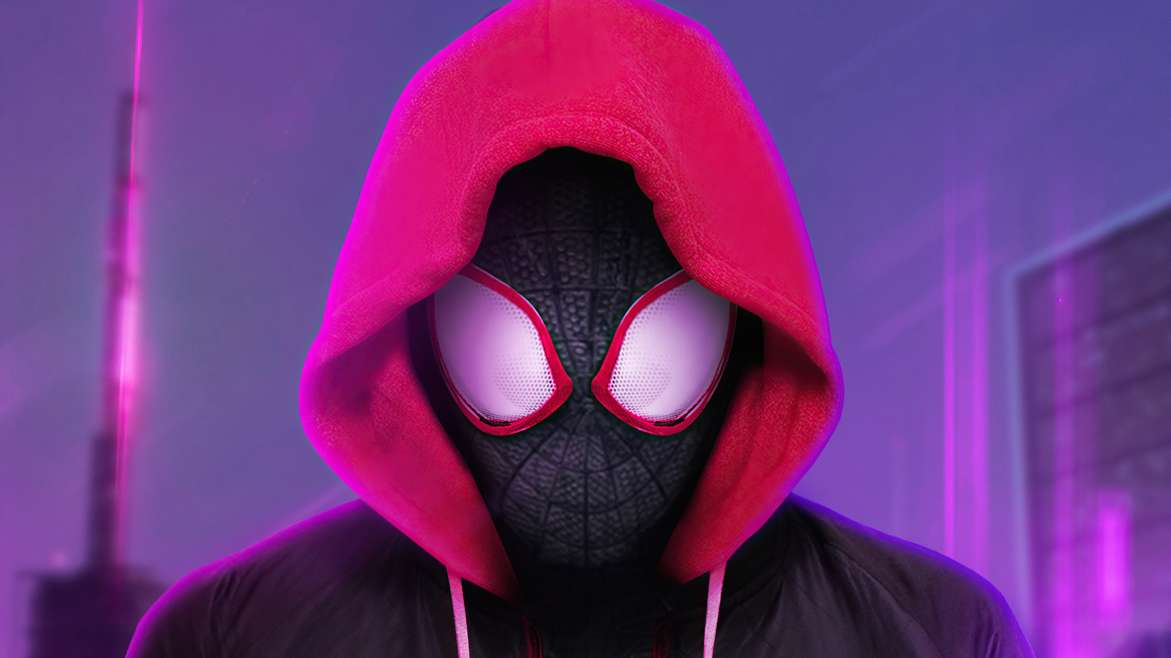 Miles Morales Hoodie Wallpapers