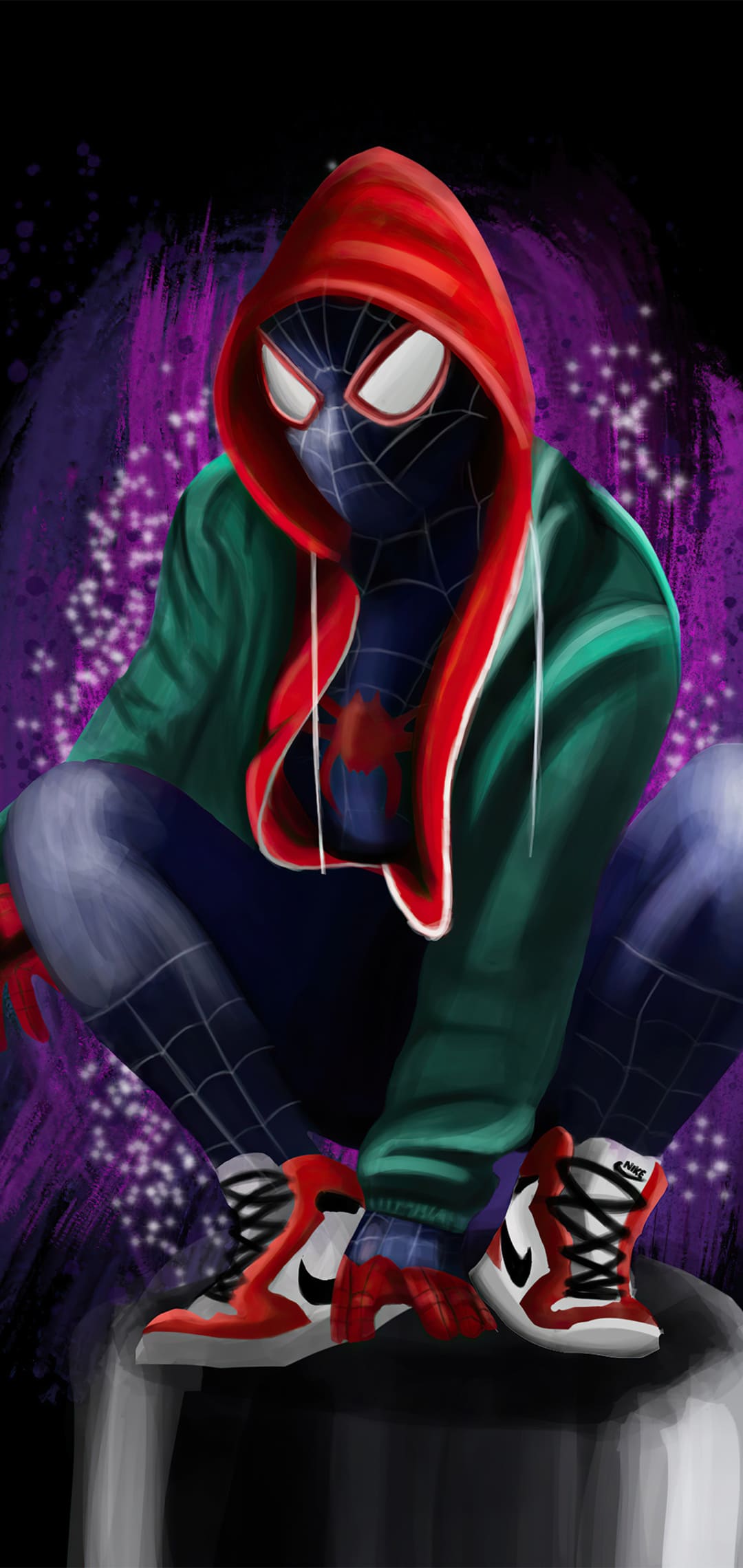 Miles Morales Hoodie Wallpapers